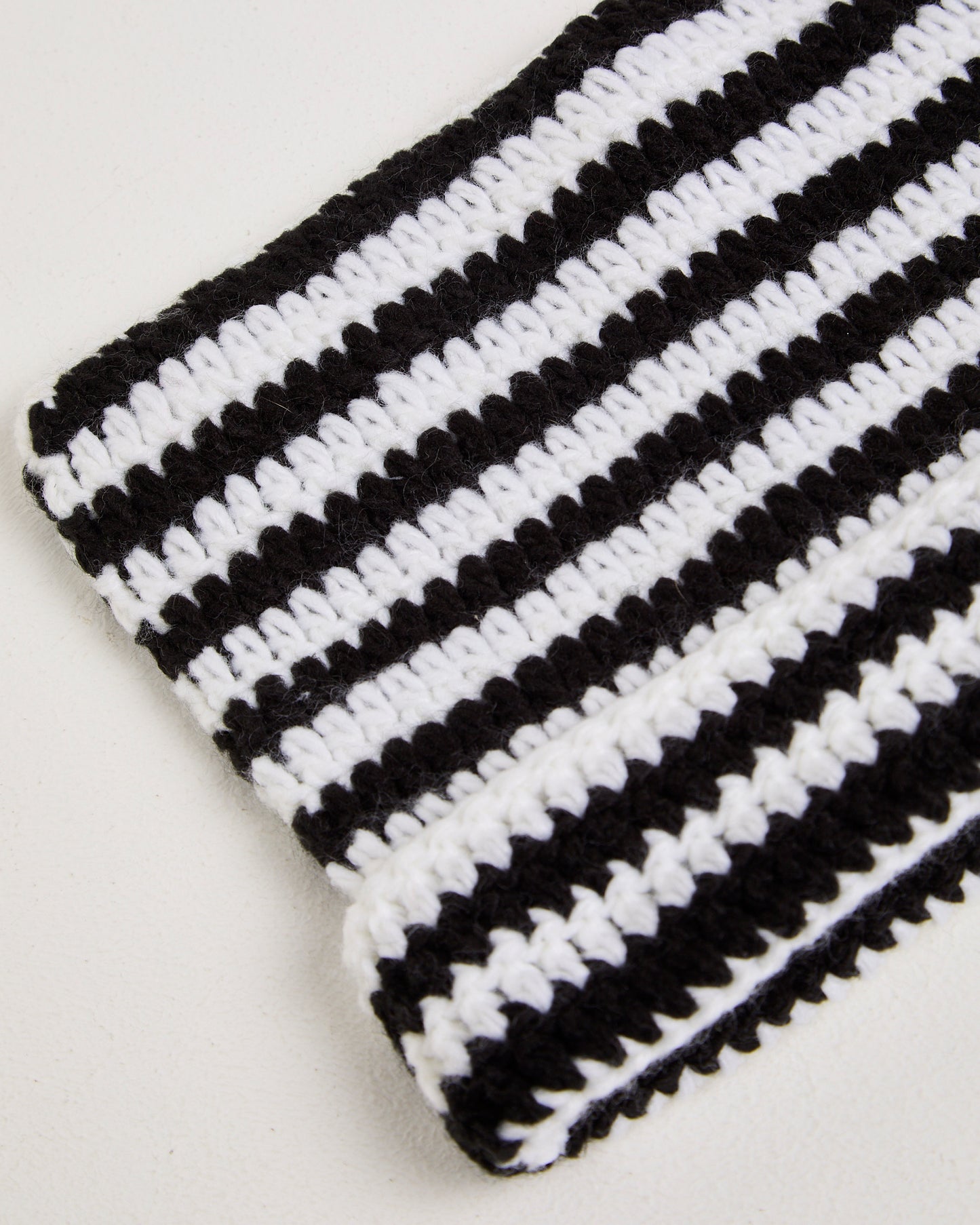 Y2K Striped Ear Beanie