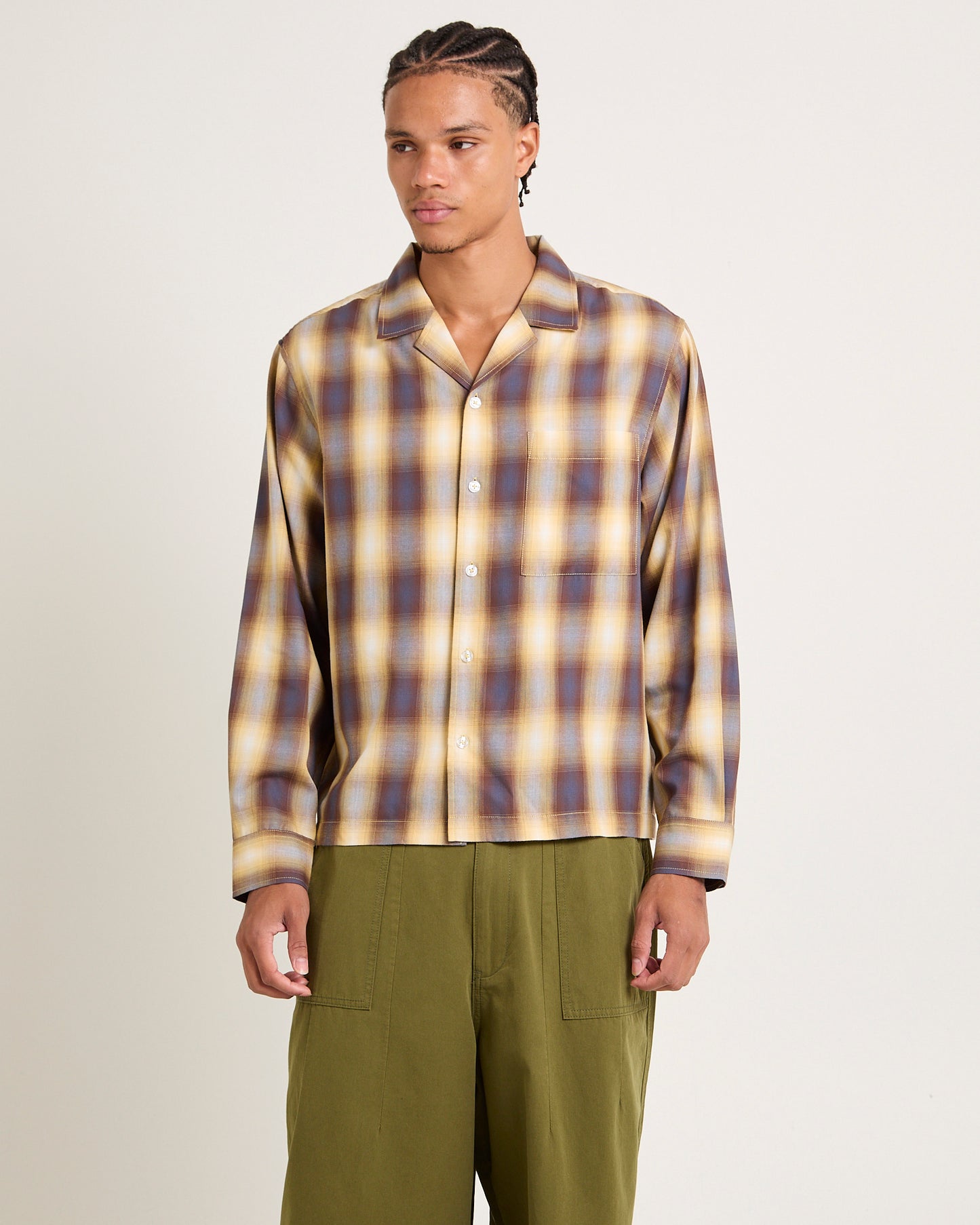 Dazed Long Sleeve Check Shirt