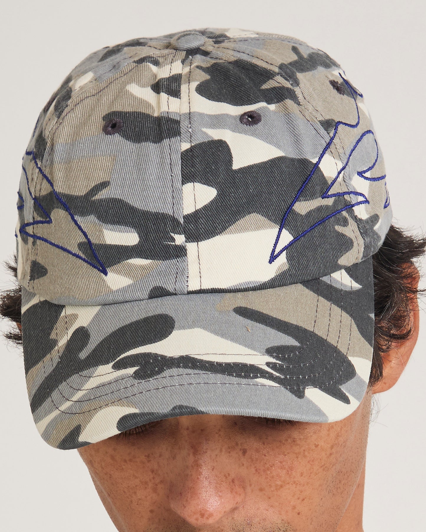 Tribal Snow Camo Cap