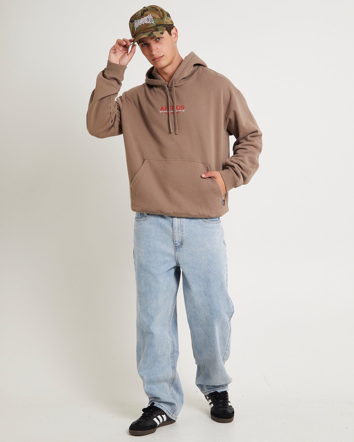 Wired Tonal Pull On Hoodie