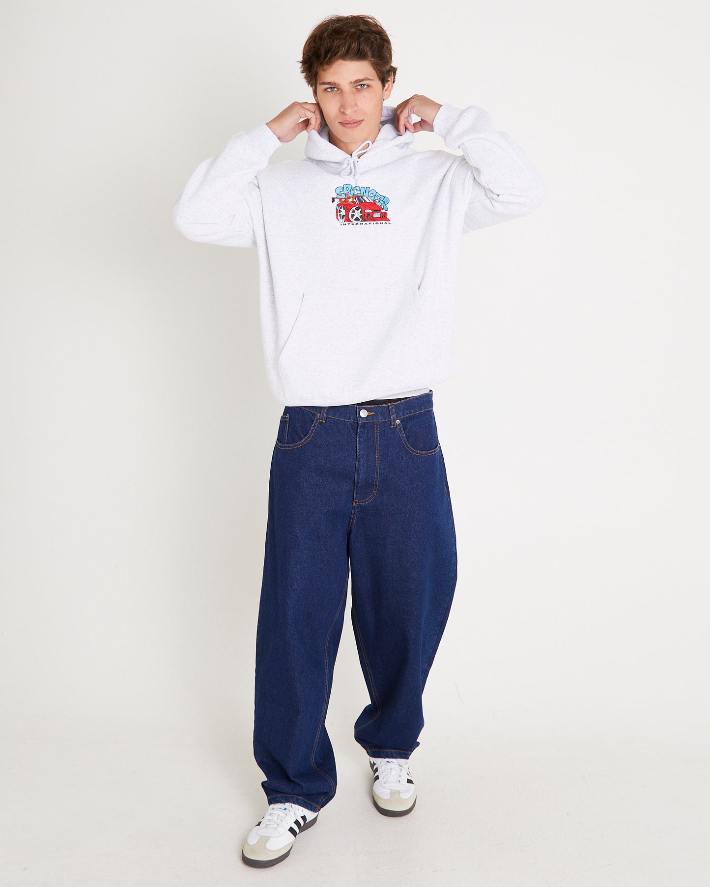 Vroom Crop Hoodie