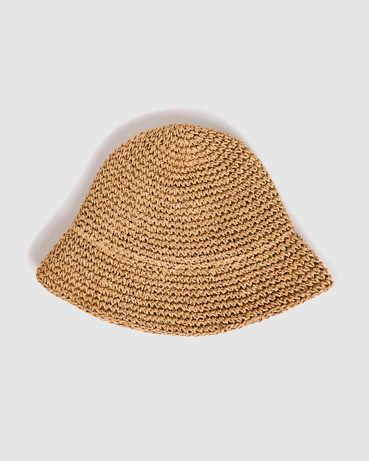 East Straw Bucket Hat NATURAL