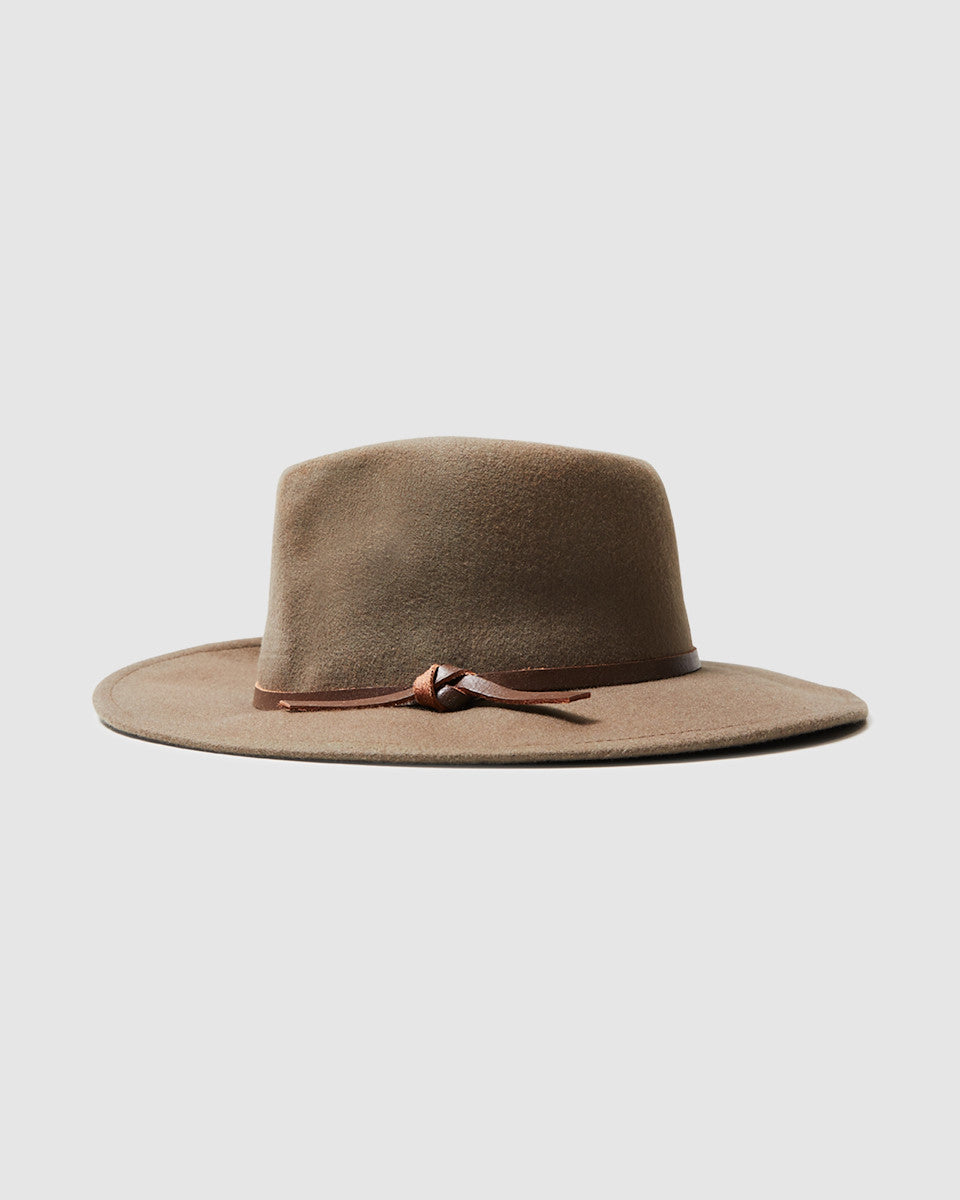 Howard Wool Fedora Cigar Brown BROWN