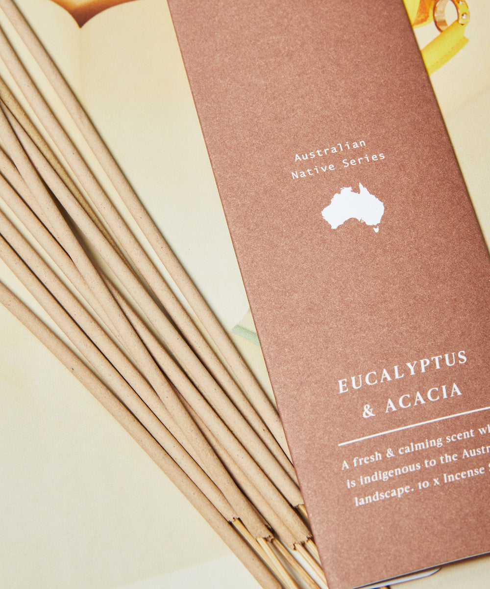 Incense 10 Pack - Eucalyptus & Acacia