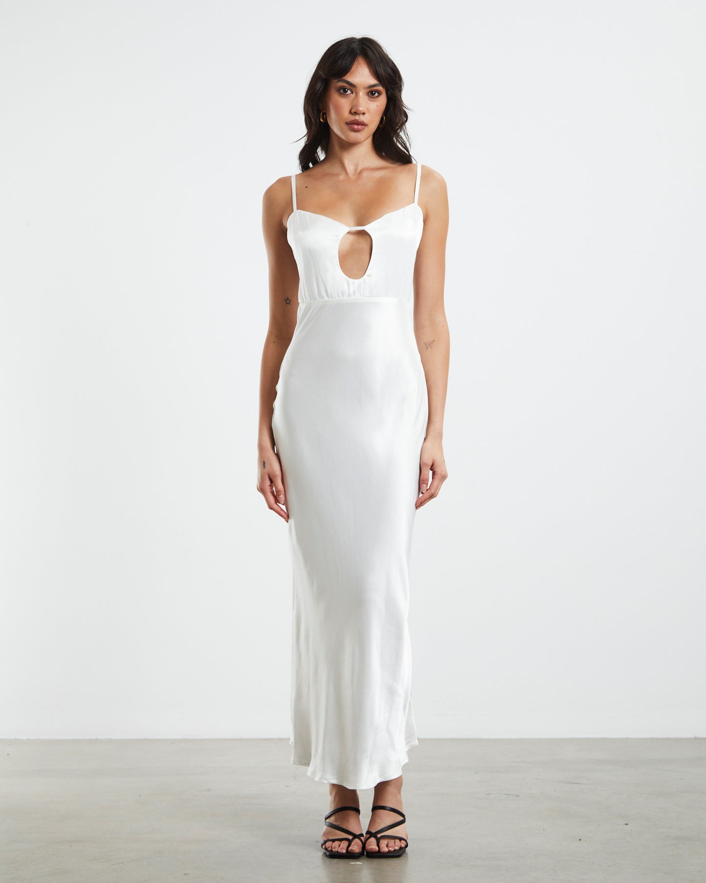 Matisse Dress Oyster White