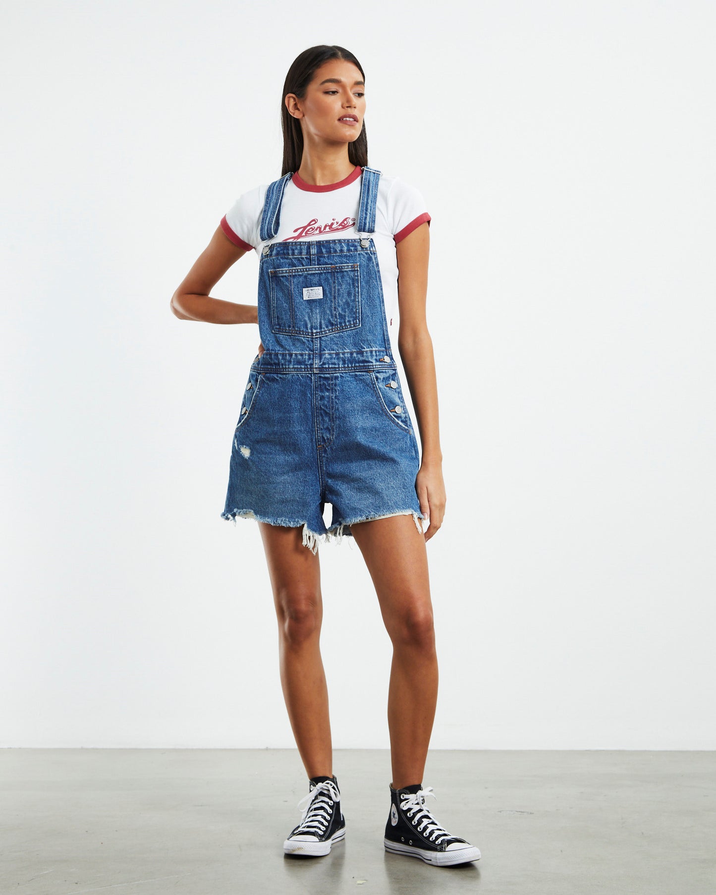 Vintage Shortsall Denim Overalls Meadow Games