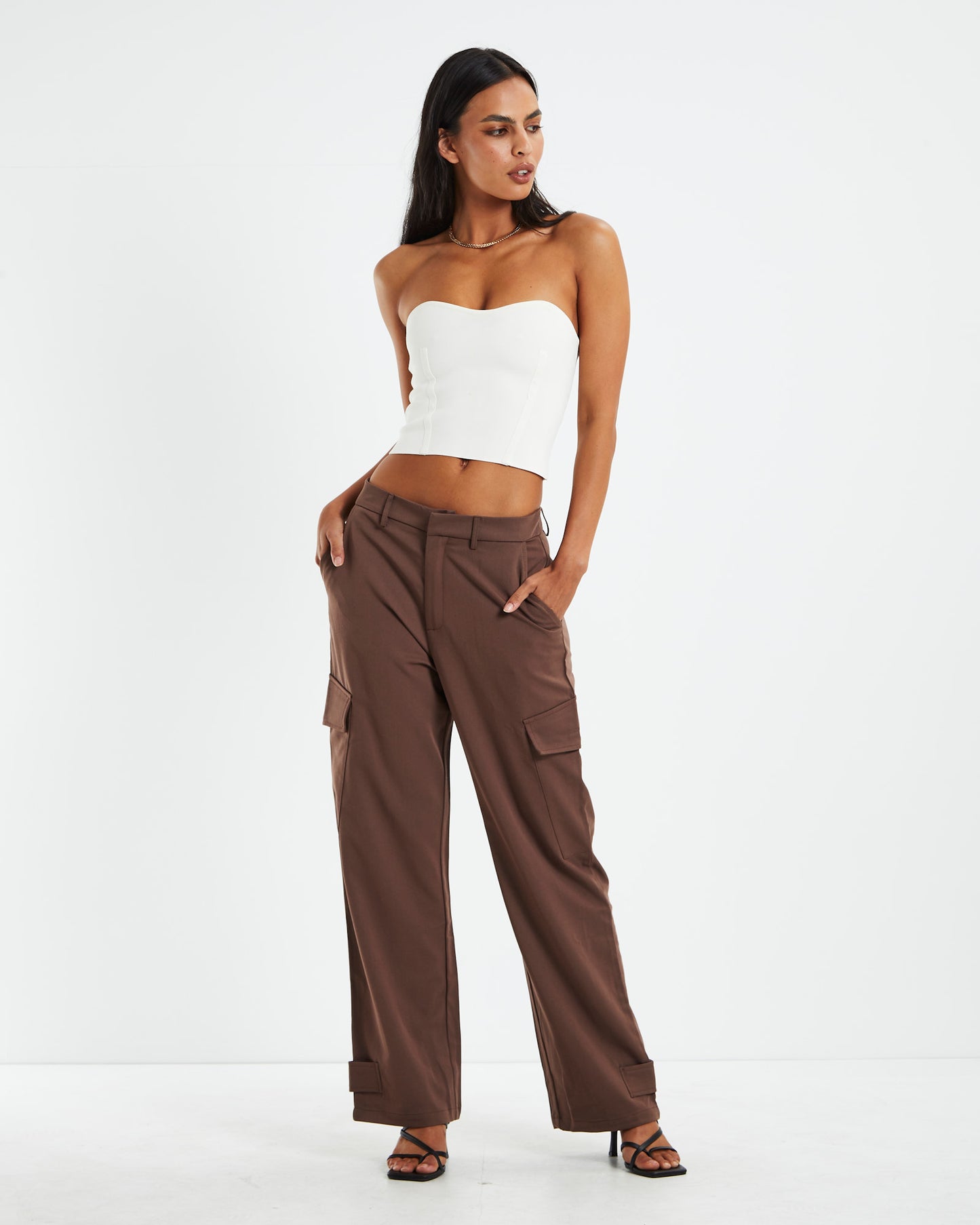 Faye Compact Knit Corset Butter