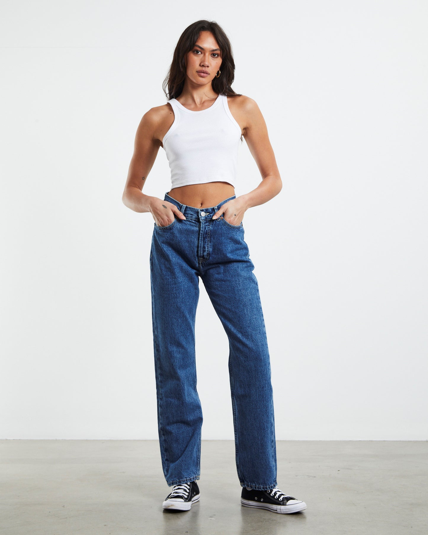 Beth Jeans Blue Jay Mid Retro