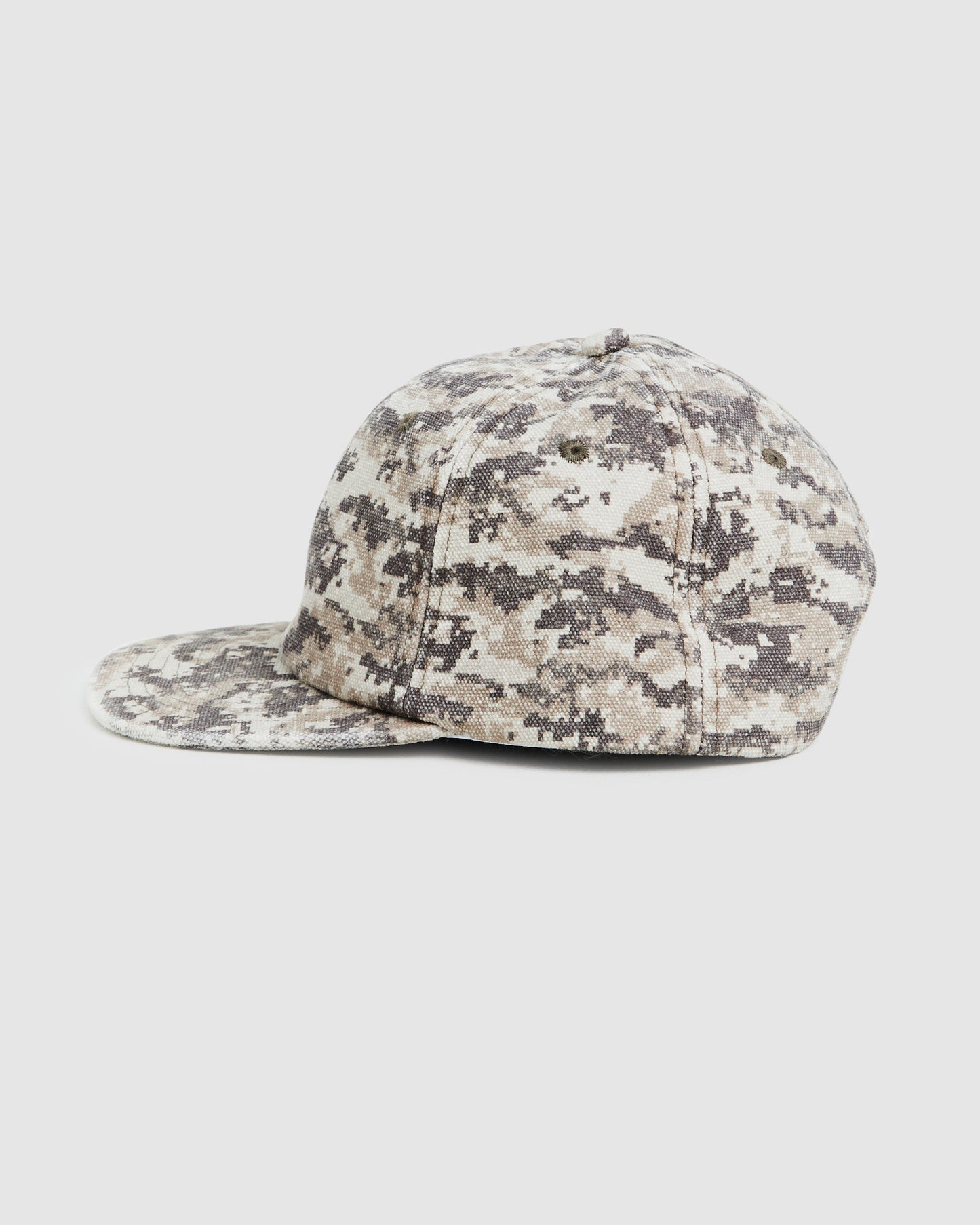 Burnside Digi Cama Canvas Cap Brown