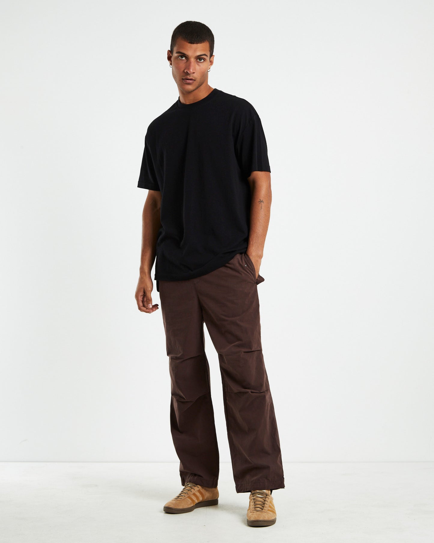 Parachute Pants Brown