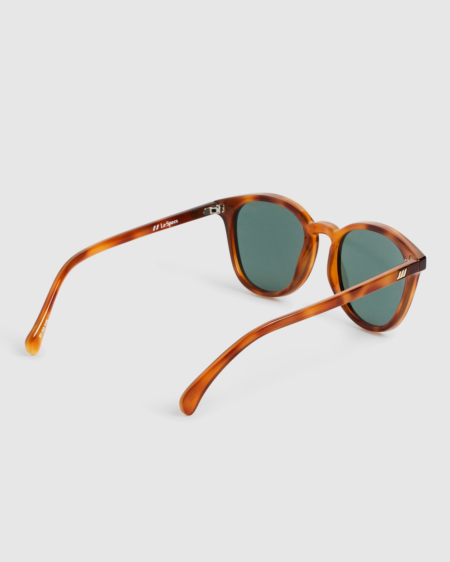 Bandwagon Sunglasses Vintage Tort/Green Mono