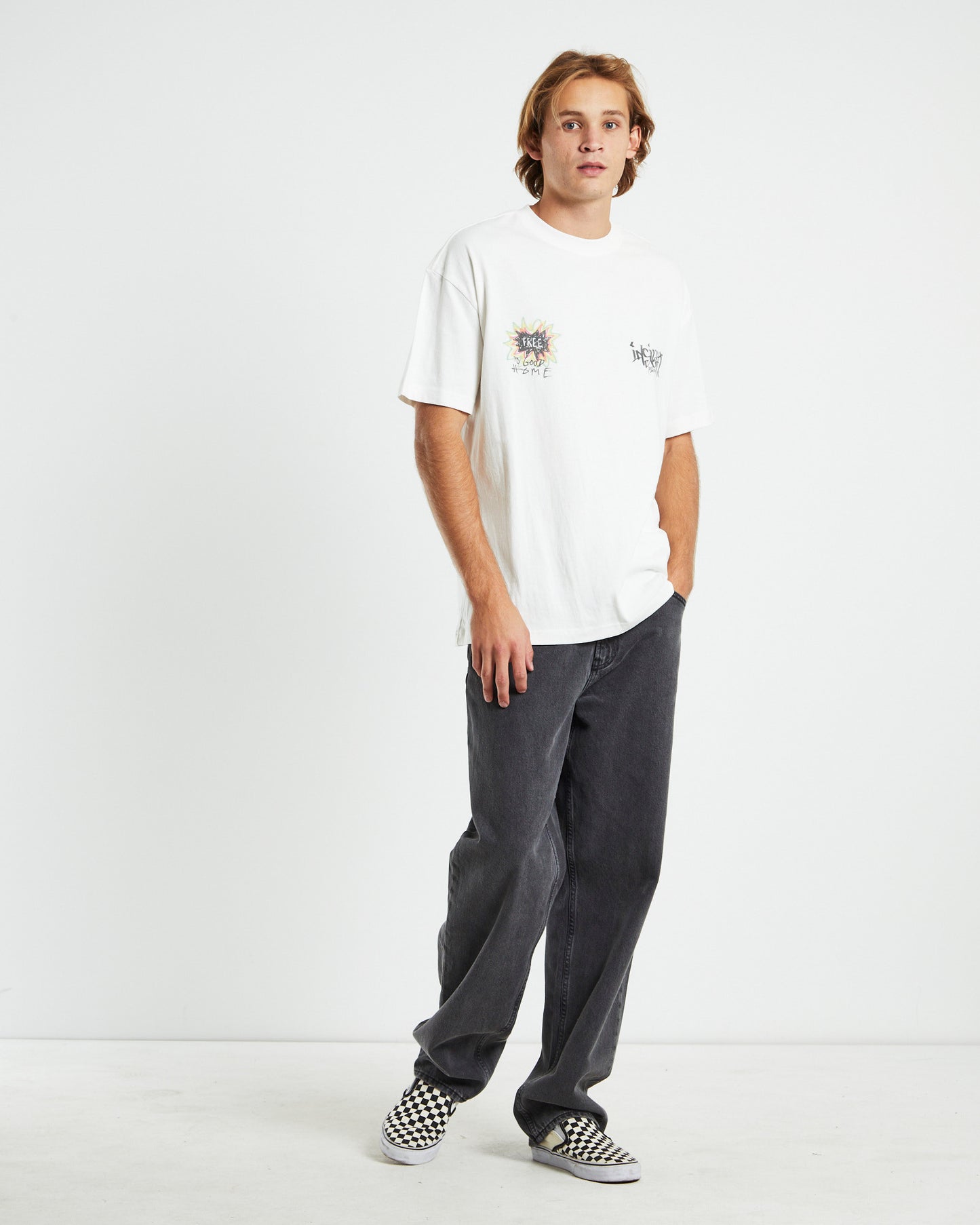 Good Home Short Sleeve T-Shirt Off White