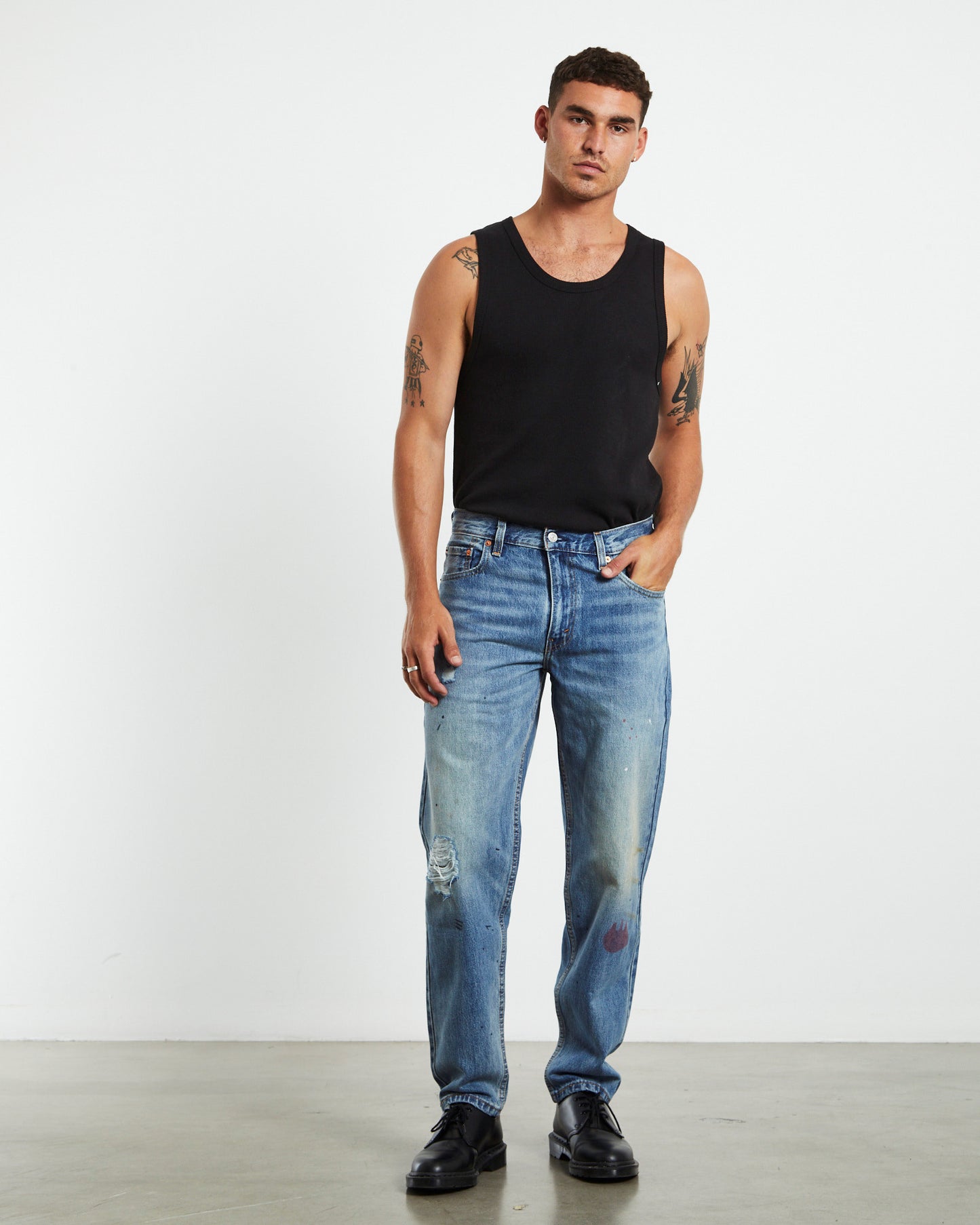 550 '92 Relaxed Denim Jeans Whats Going On DX