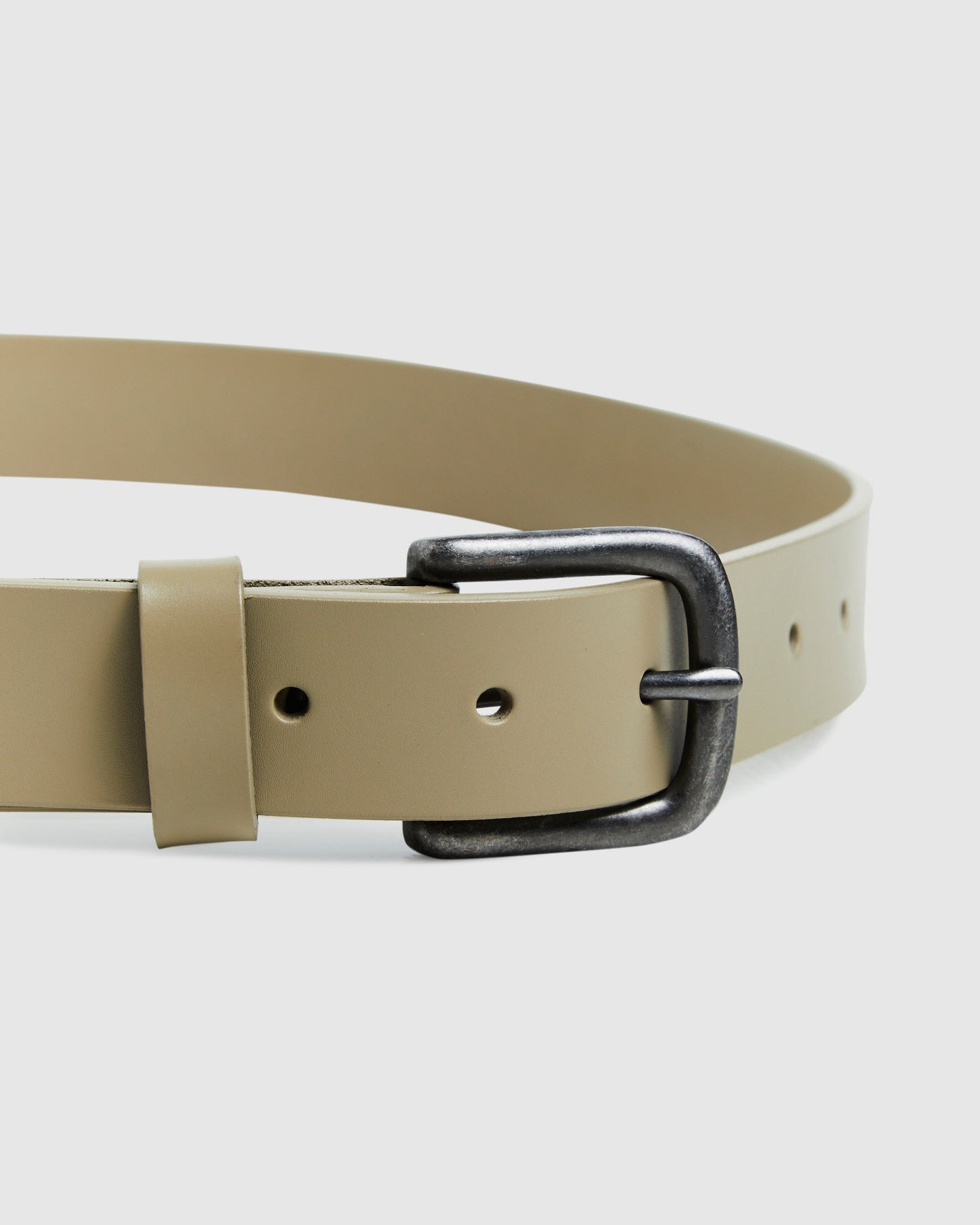 Everyday Leather Belt Beige