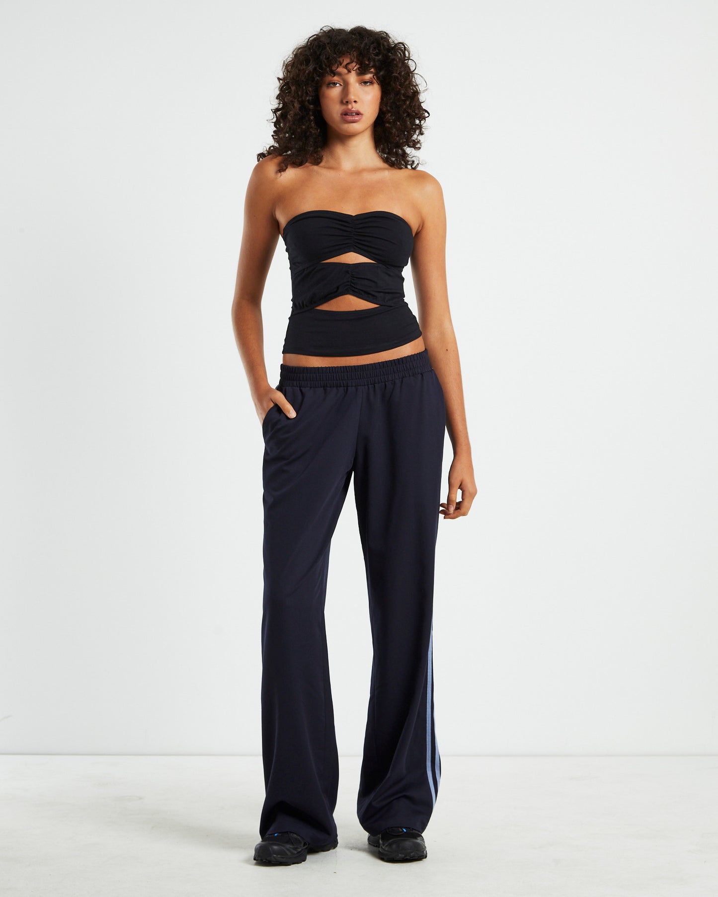 Dayu Crop Top Black