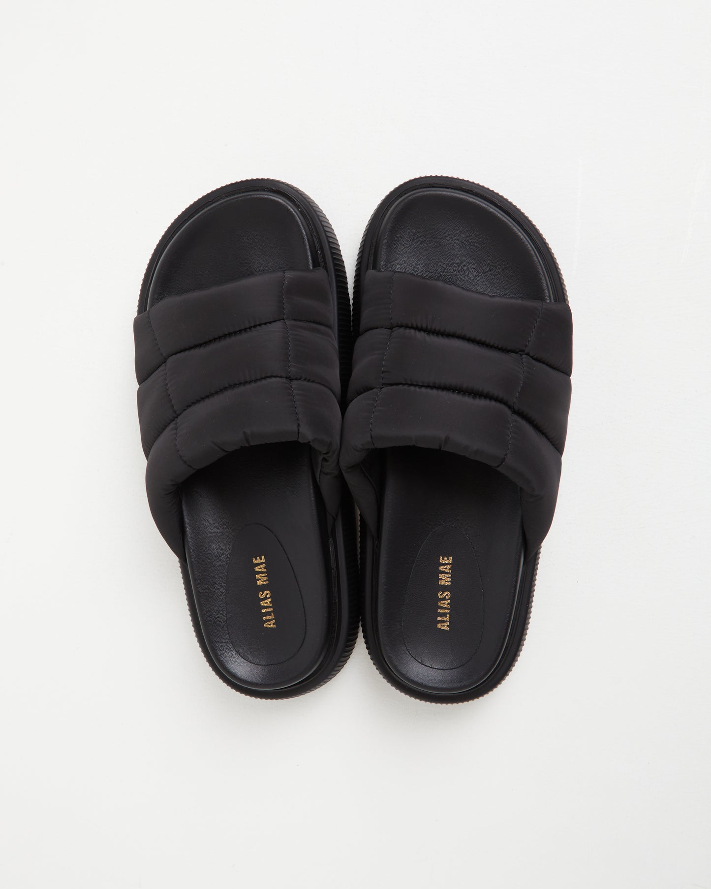 Viviane Slides in Black