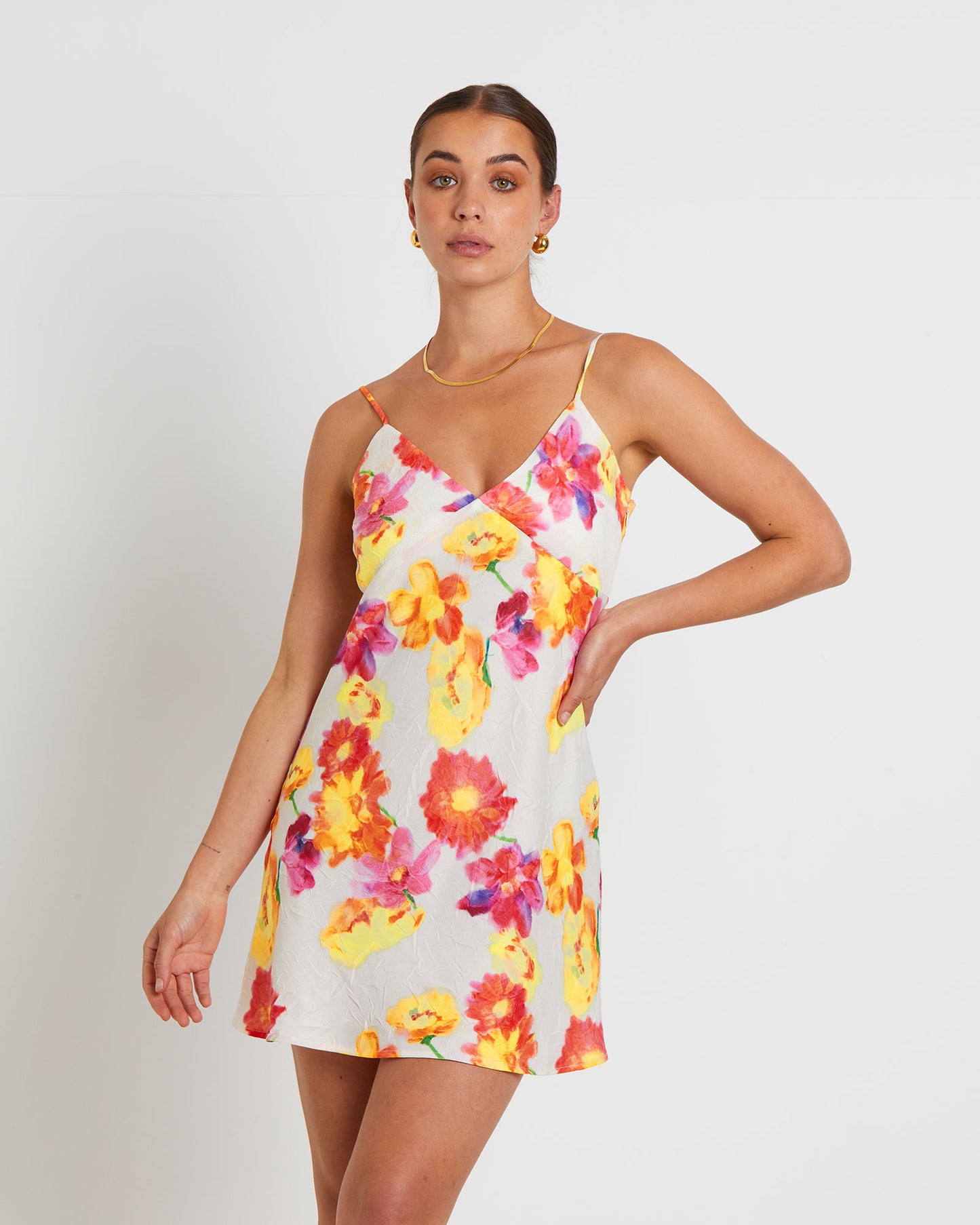 Rosalia Print Mini Dress in Assorted