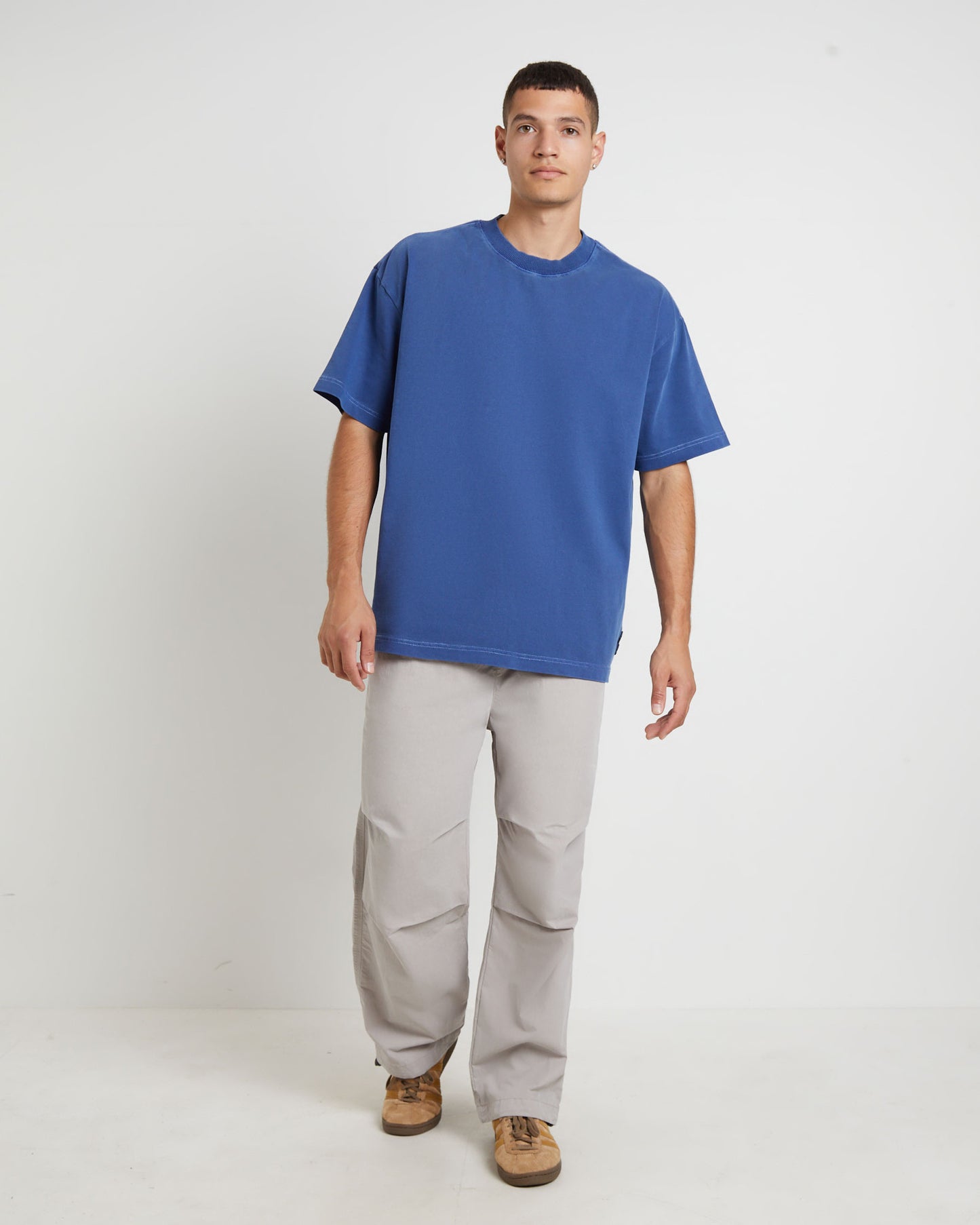 Killie Contrast Short Sleeve T-Shirt in Navy
