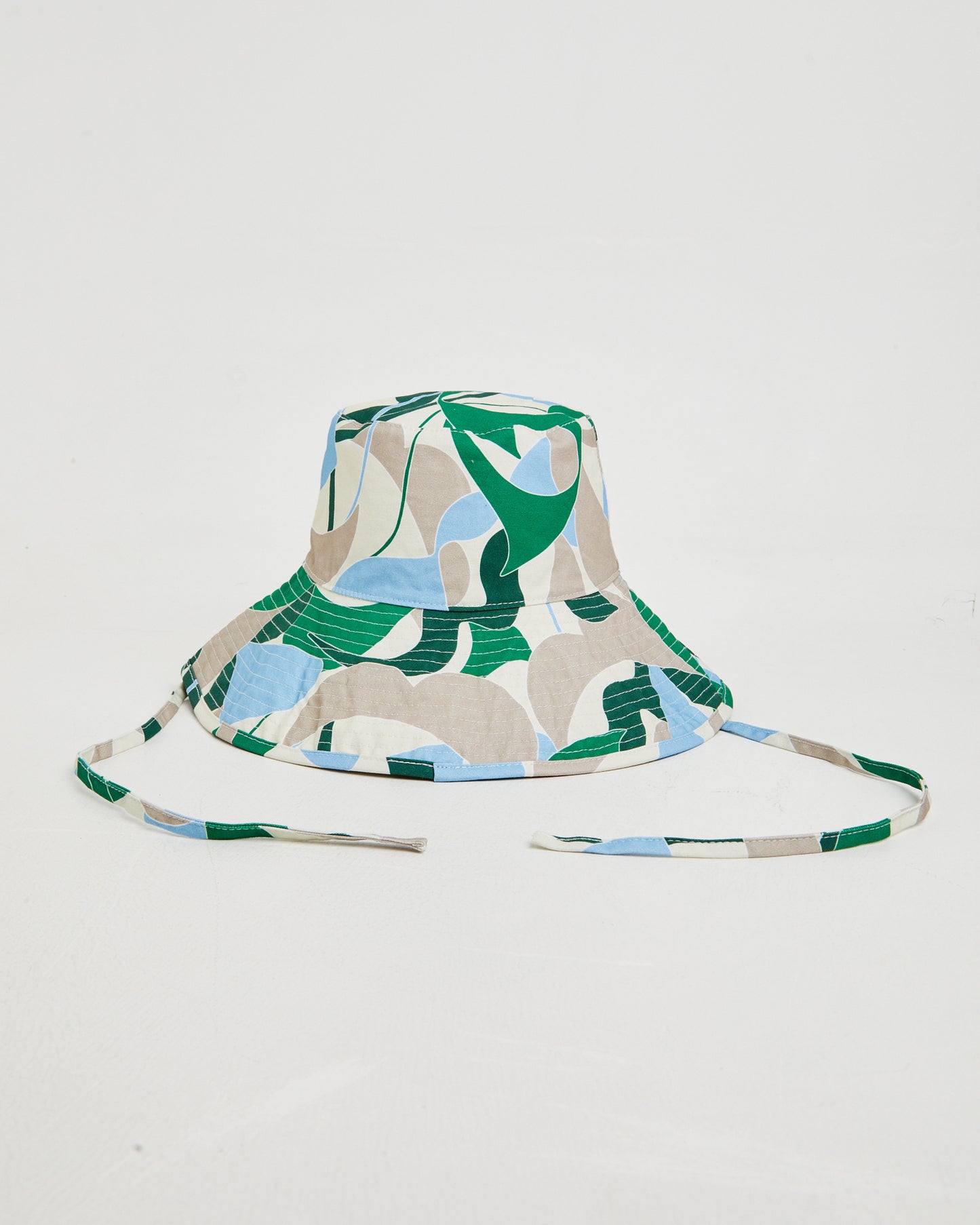 Coko Canvas Reversible Wide Bucket Hat