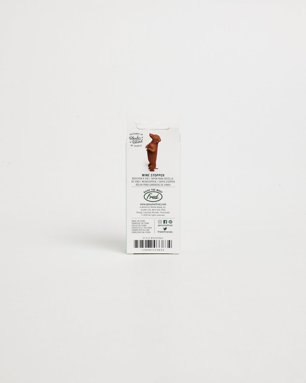 Winer Dog Bottle Stopper