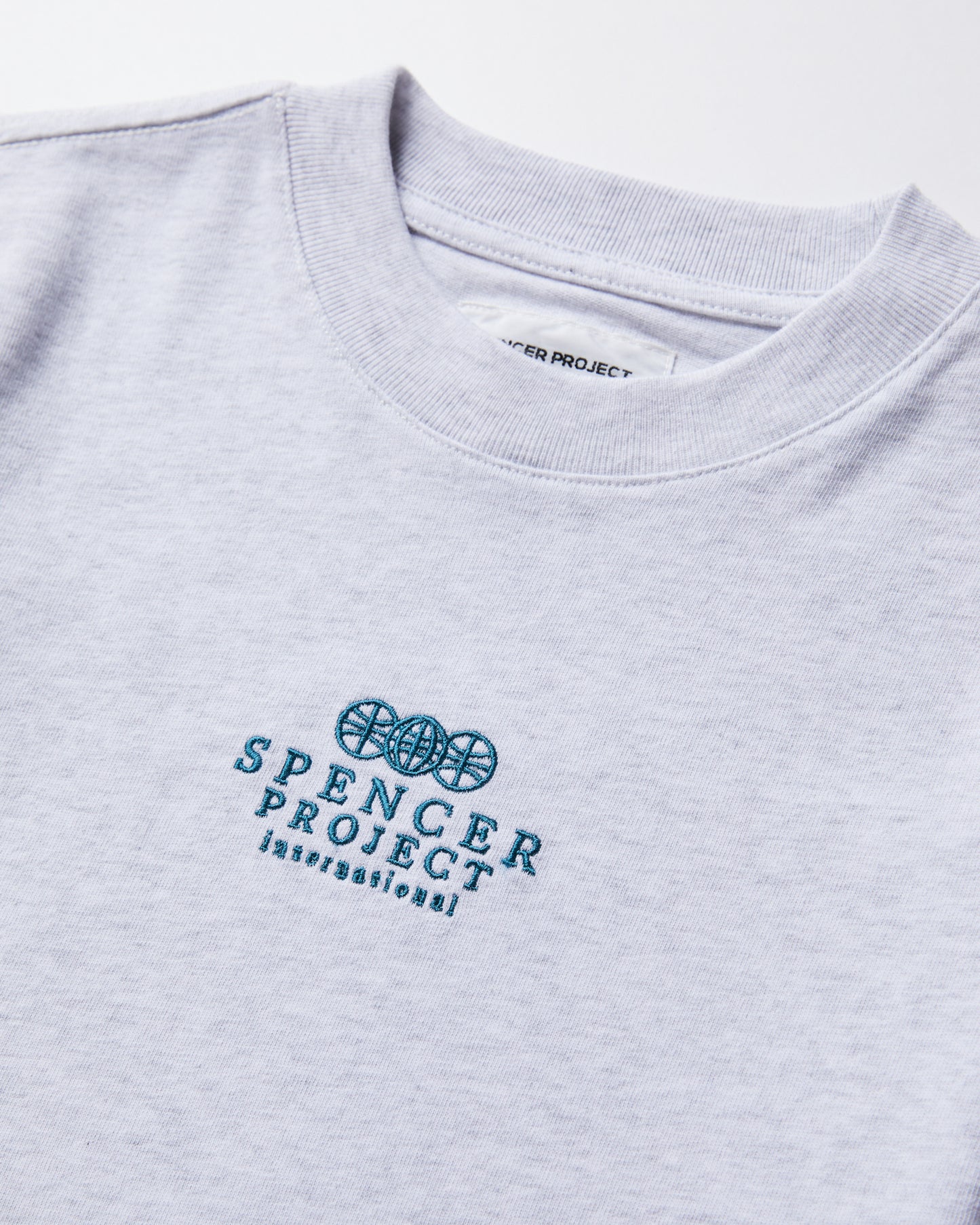 Teen Boys Court Short Sleeve T-Shirt in Frost Marle