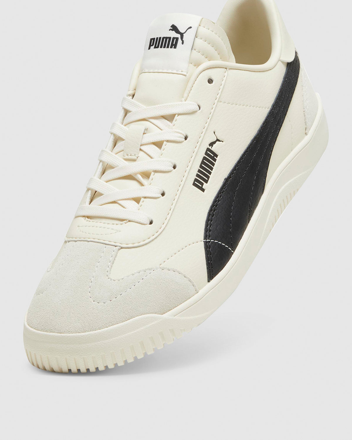 Puma Club 5V5 SD Vapor Sneakers in Ivory/Black FROSTED IVORY PUMA BLACK