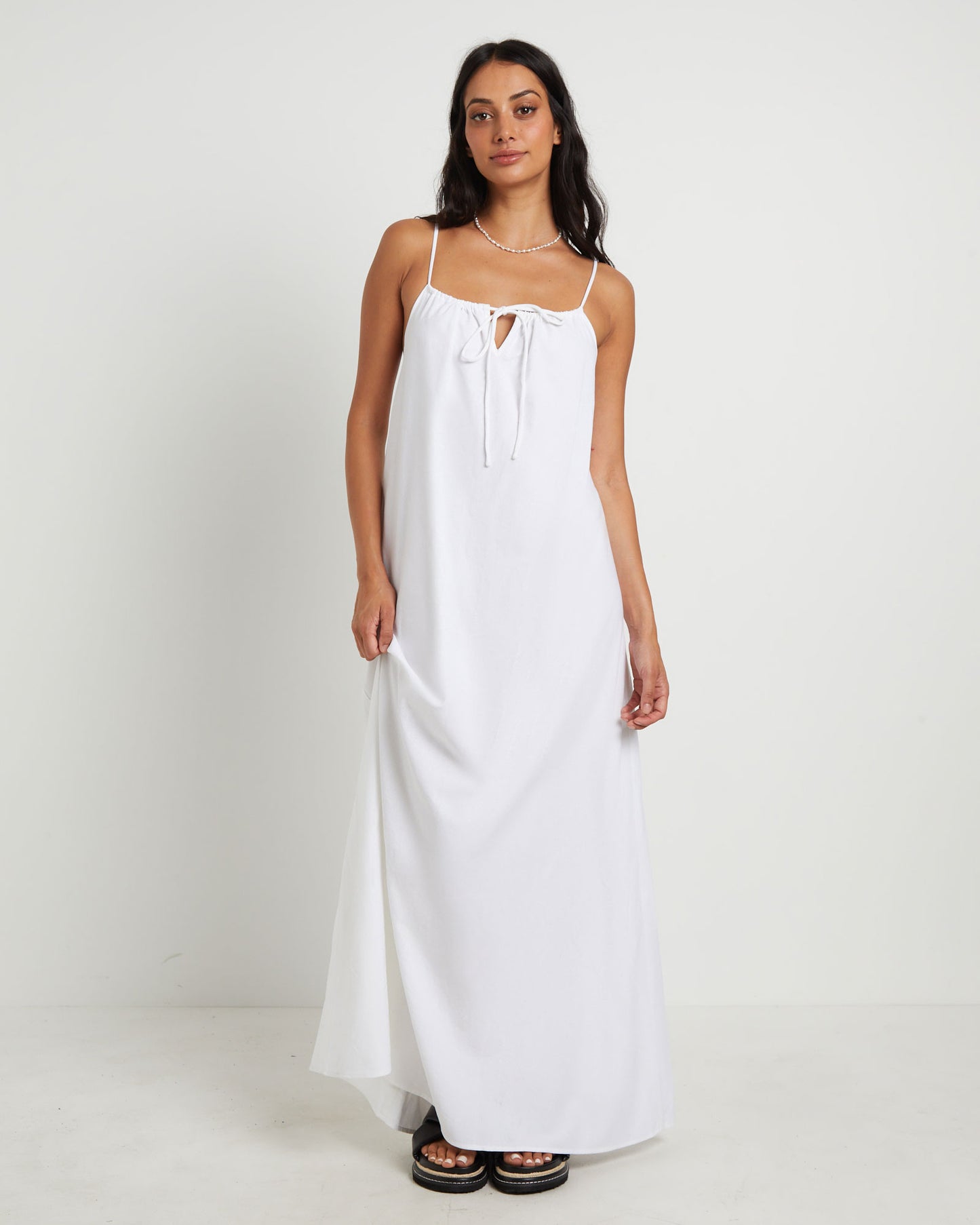 Mischa Maxi Dress White