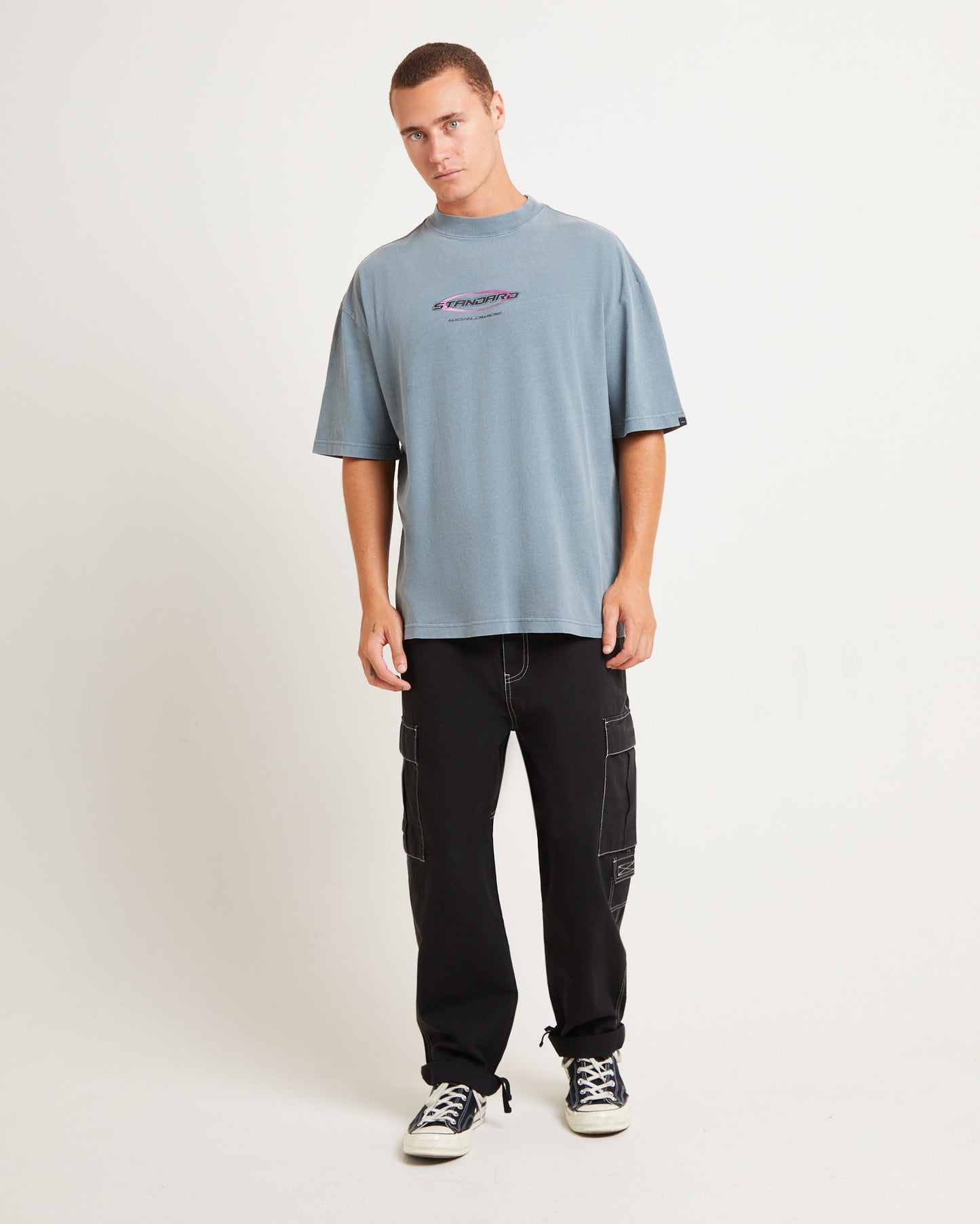 Blade Short Sleeve T-Shirt Grey
