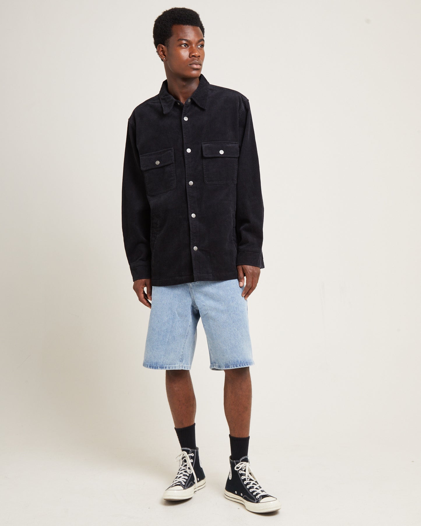 Conditions Cord Long Sleeve Overshirt