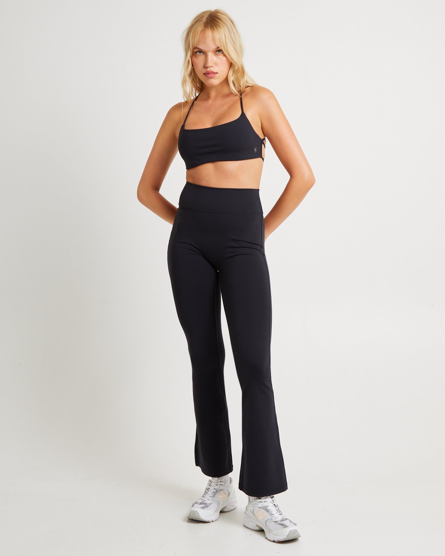 Stringy Cross Back Crop Top