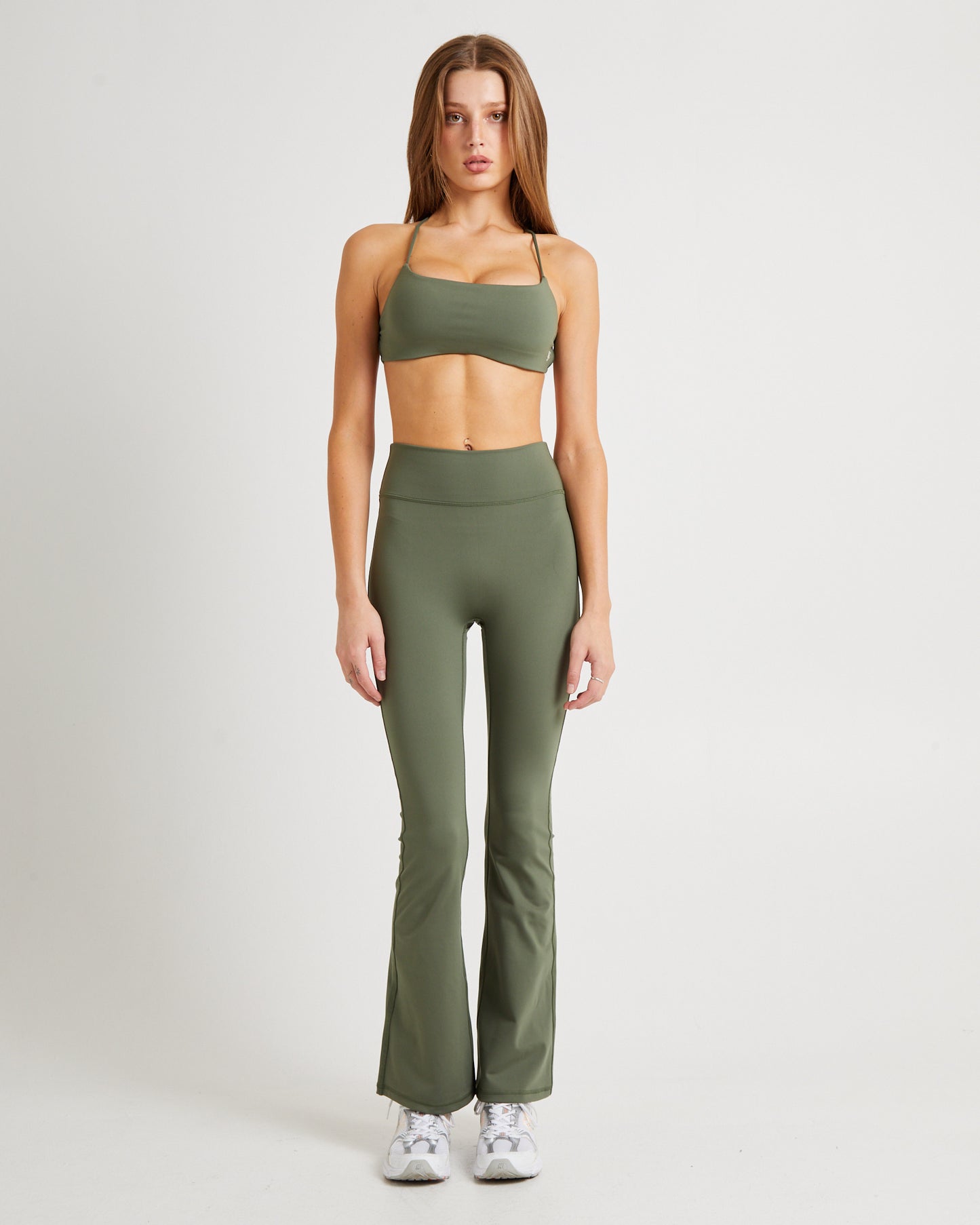 Stringy Cross Back Crop Top