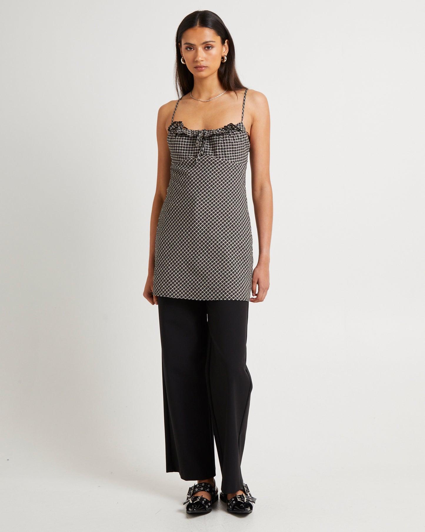 Birby Check Mini Dress