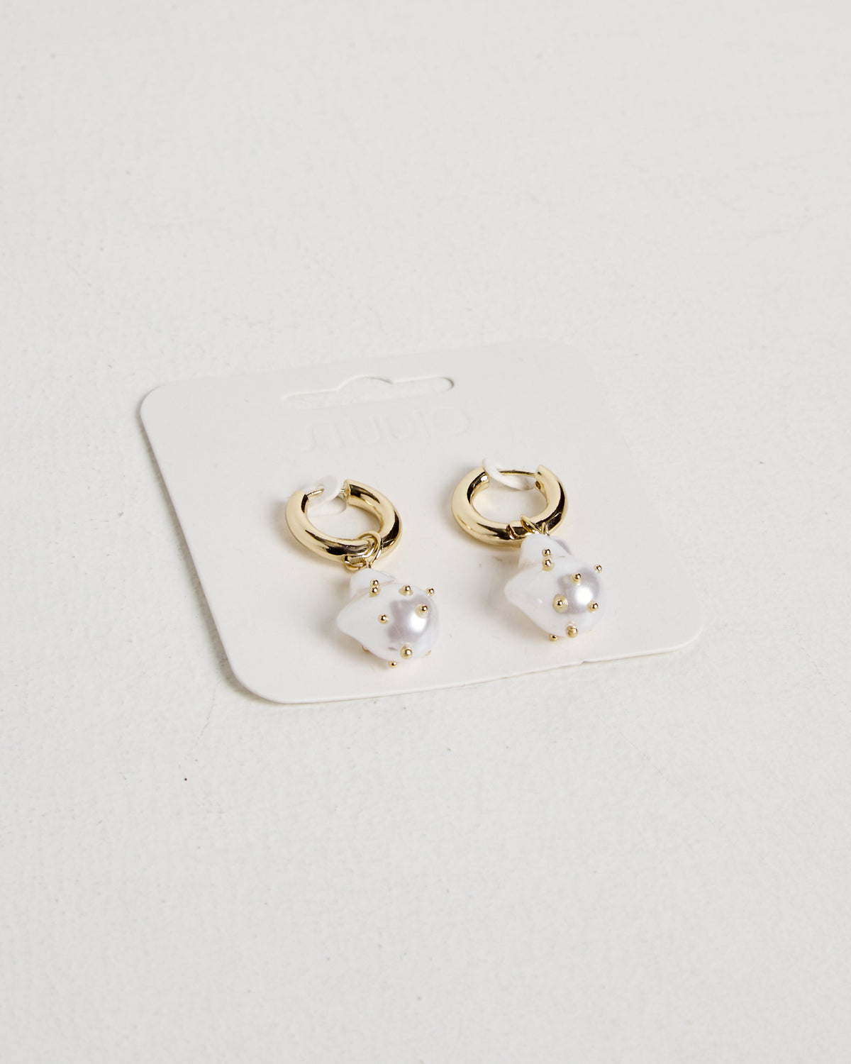Mallan Pearl Earings GOLD