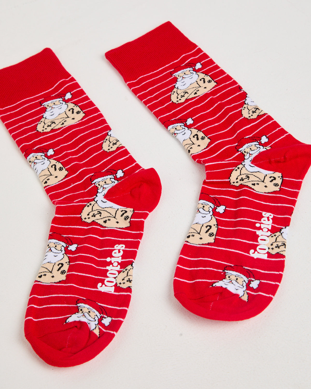 Christmas Tattoo Santa Organic Cotton Socks ASSORTED