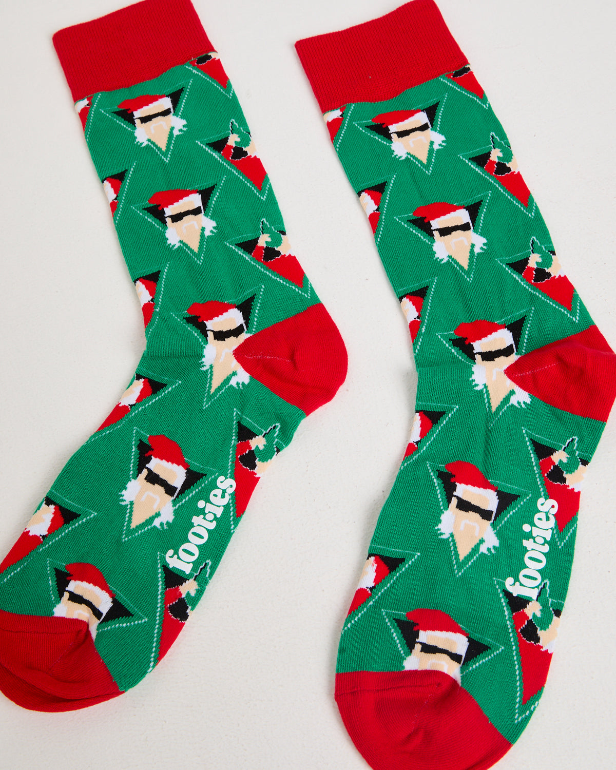 Christmas Shoey Santa Organic Cotton Socks ASSORTED