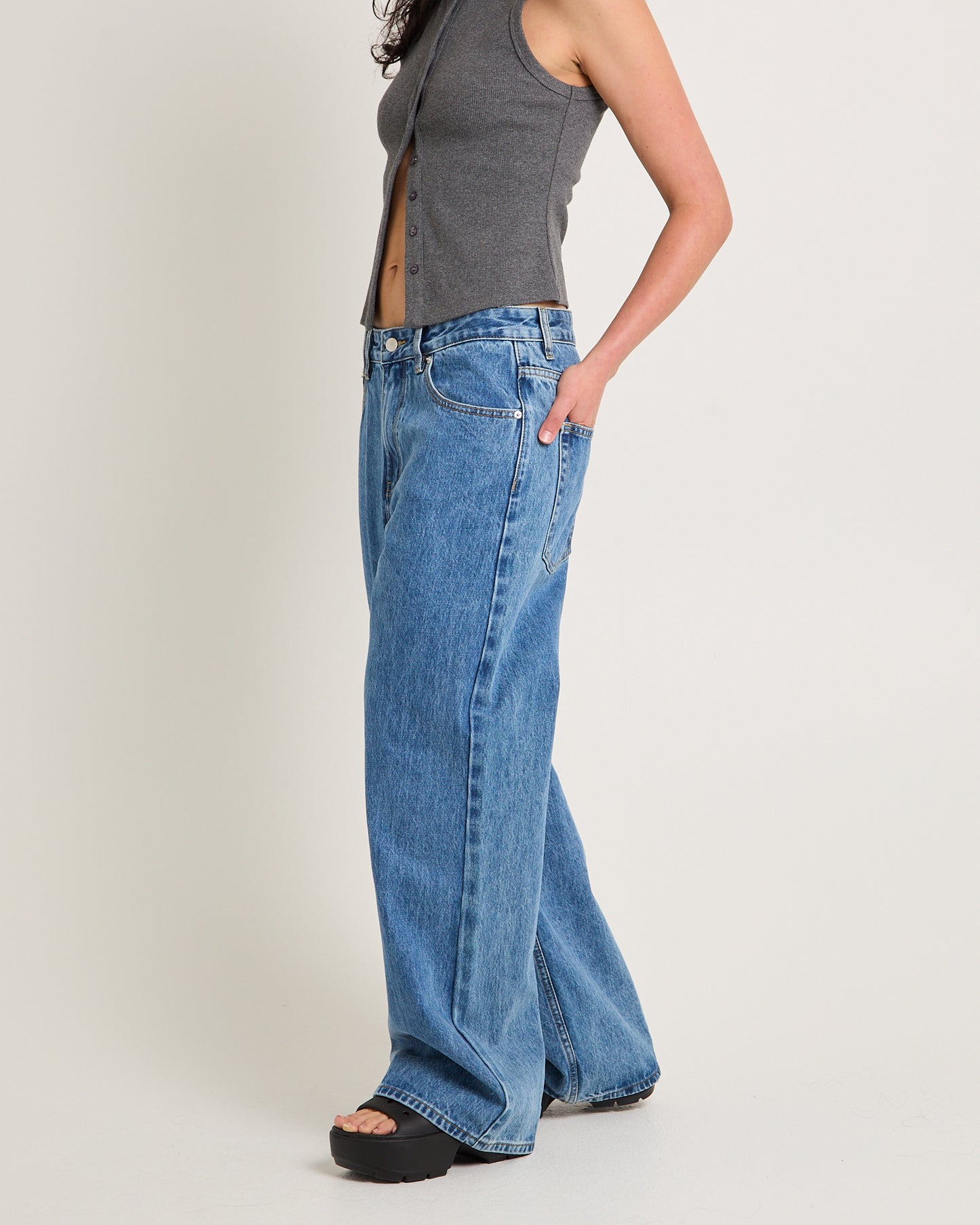 Rez Maxi Baggy Denim Jeans