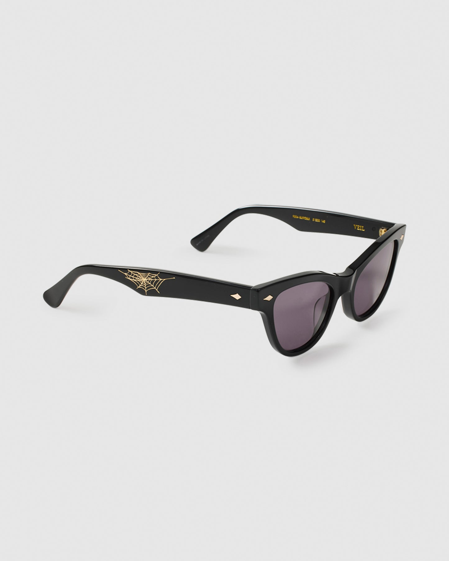 Veil Sunglasses Black Polished/Black