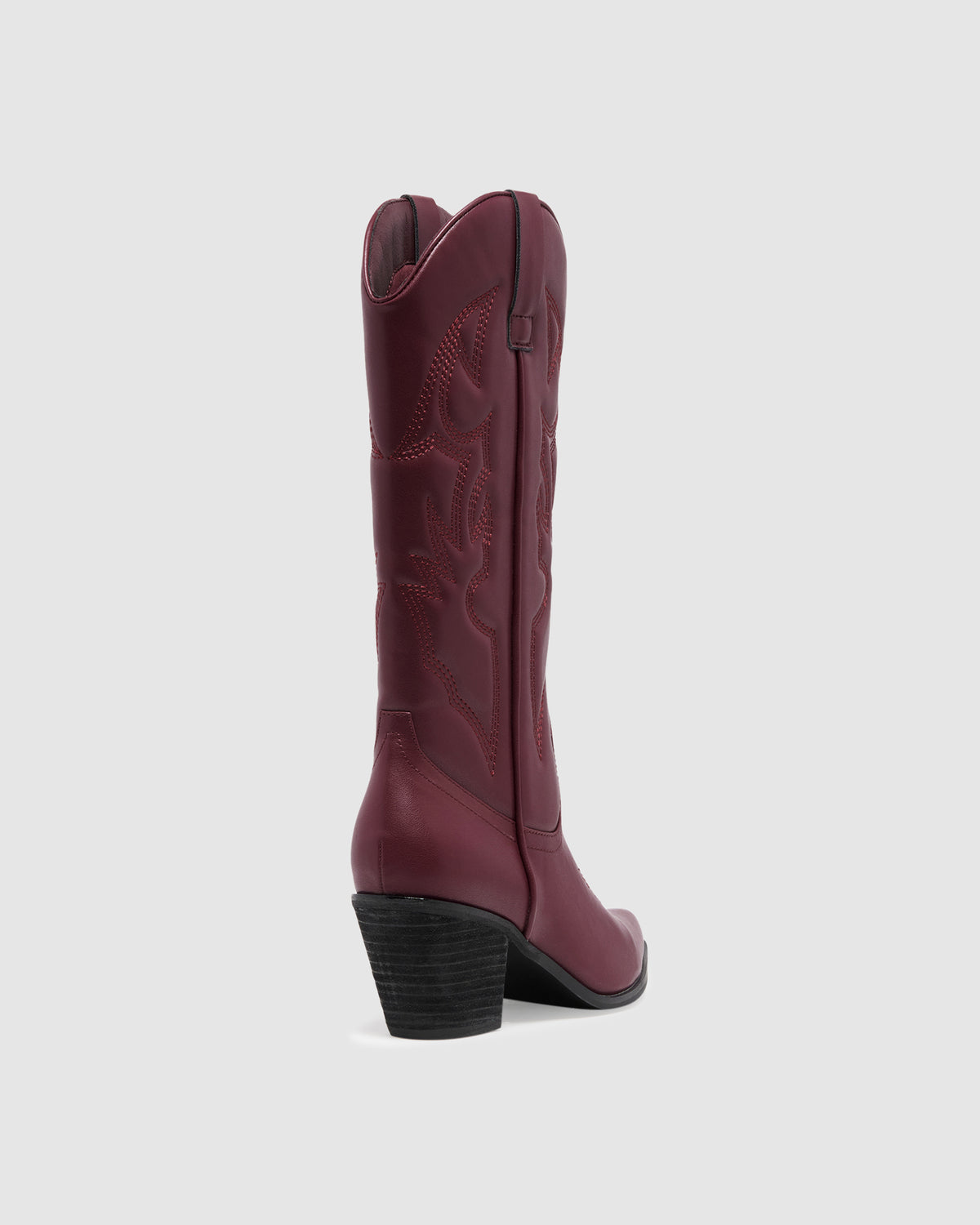 Clayton Cowboy Boots Bordeuax