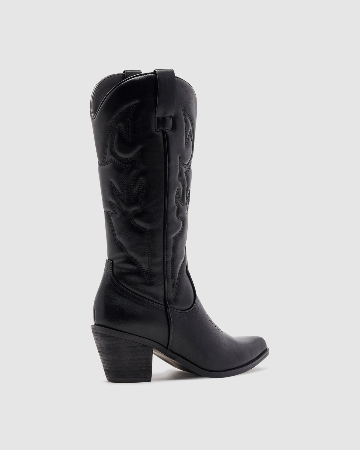 Clayton Cowboy Boots Black