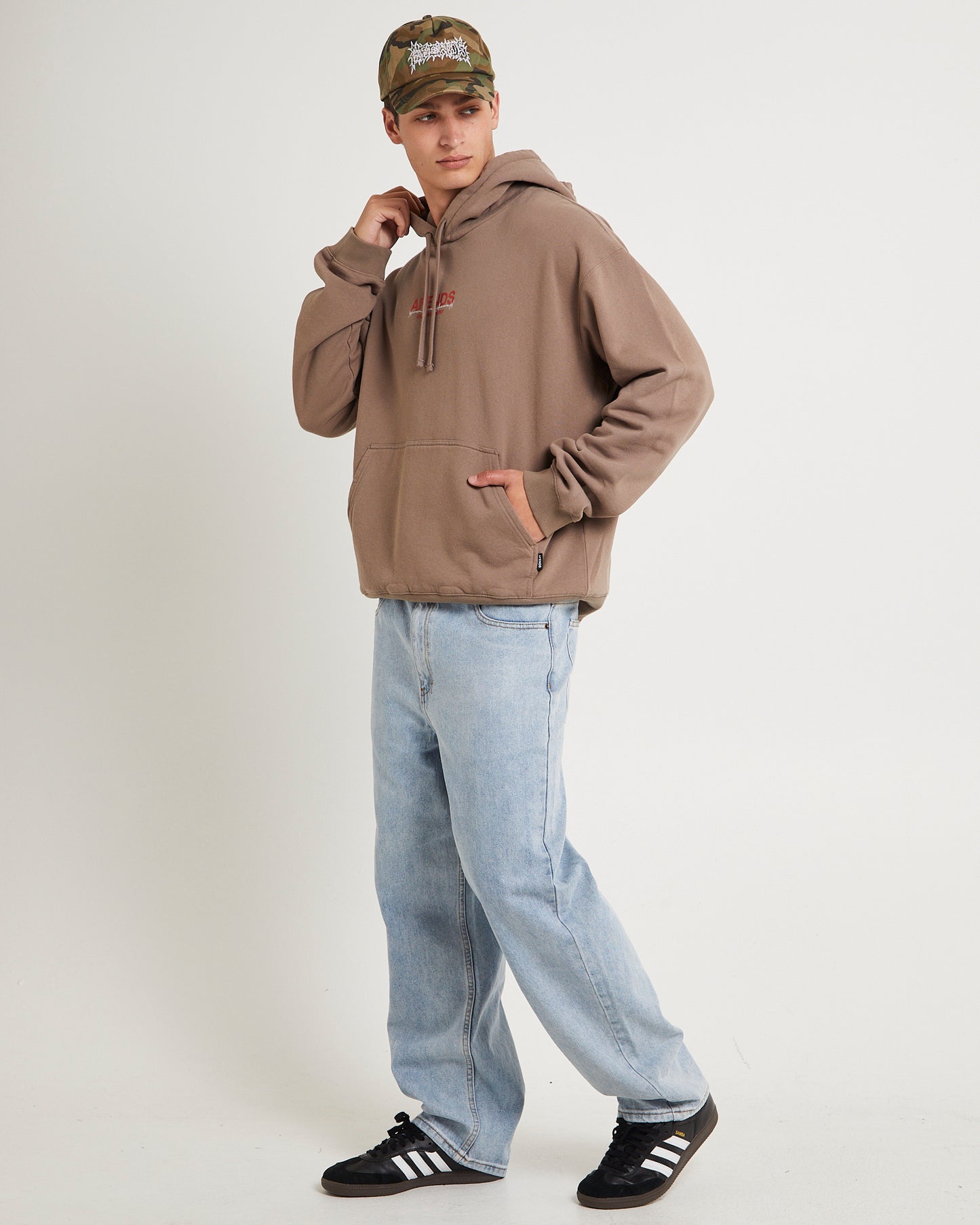 Wired Tonal Pull On Hoodie