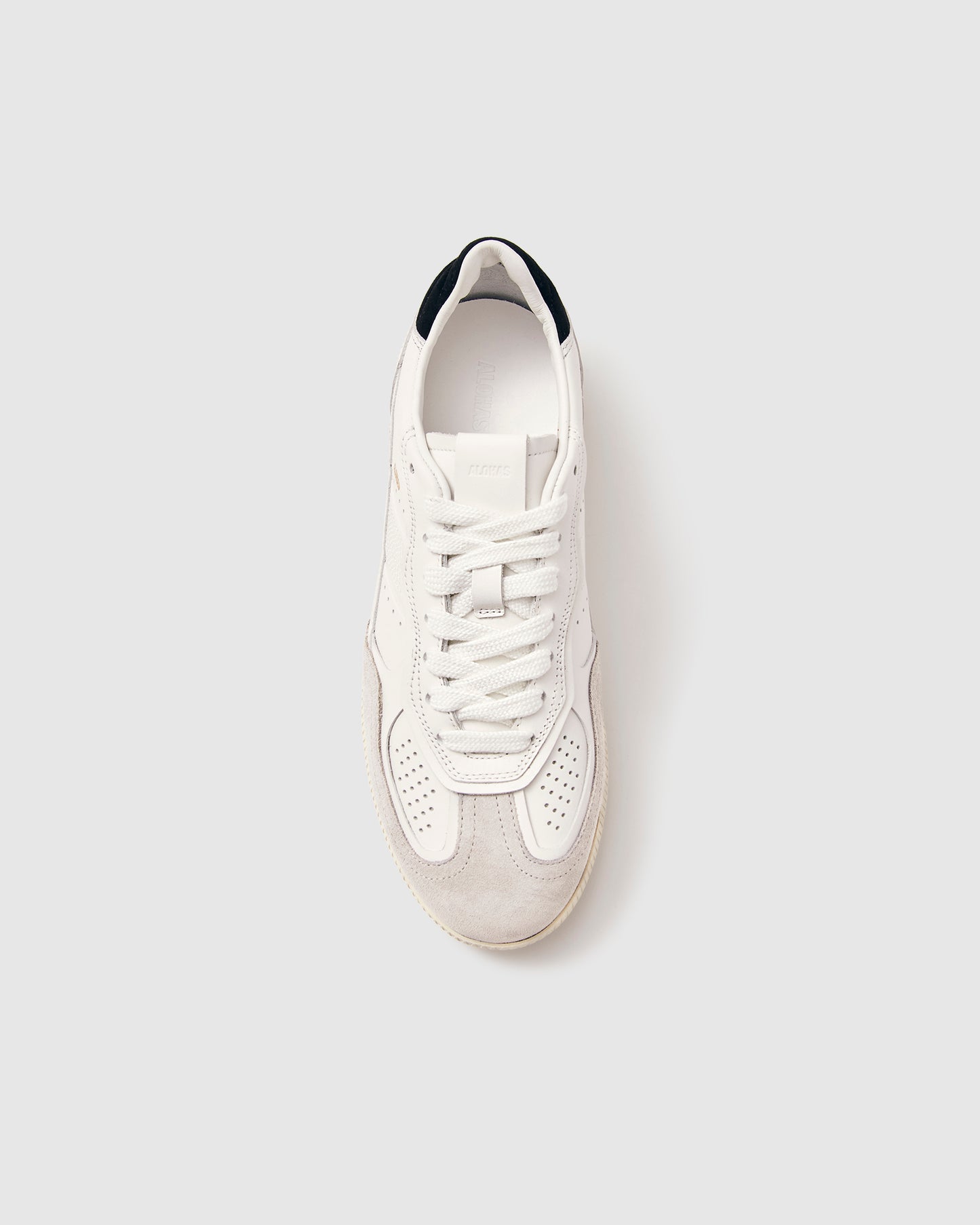 Tb.490 White Leather Sneakers