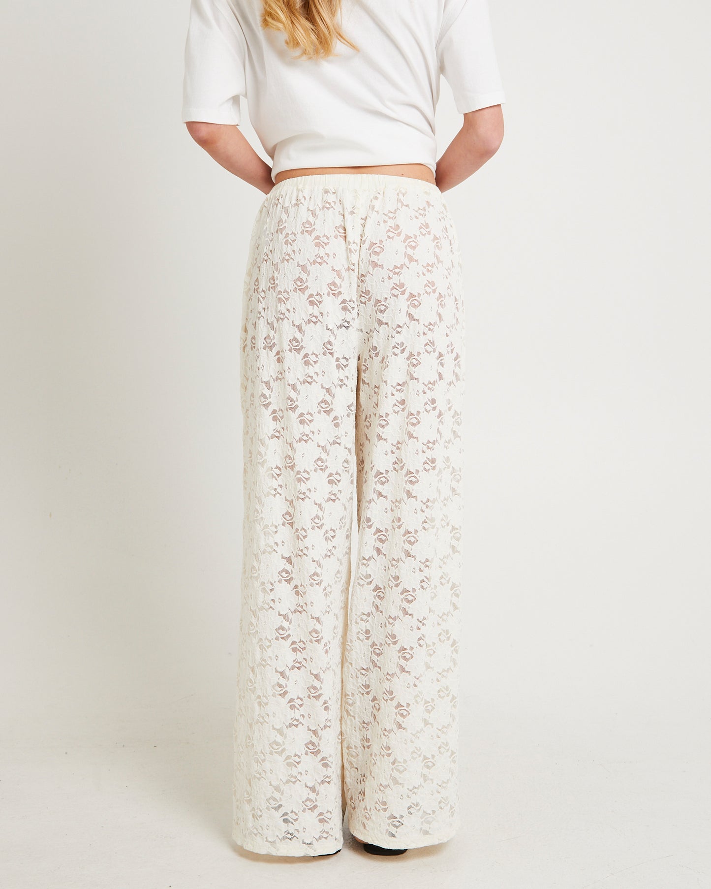Jasmine Lace Relaxed Pants
