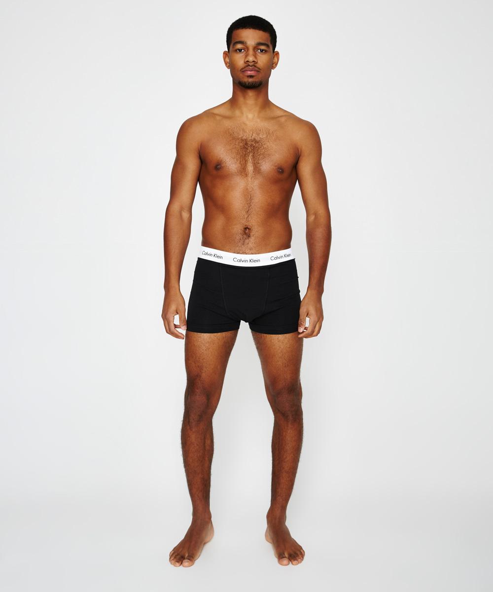 Cotton Stretch Trunks 3 Pack
