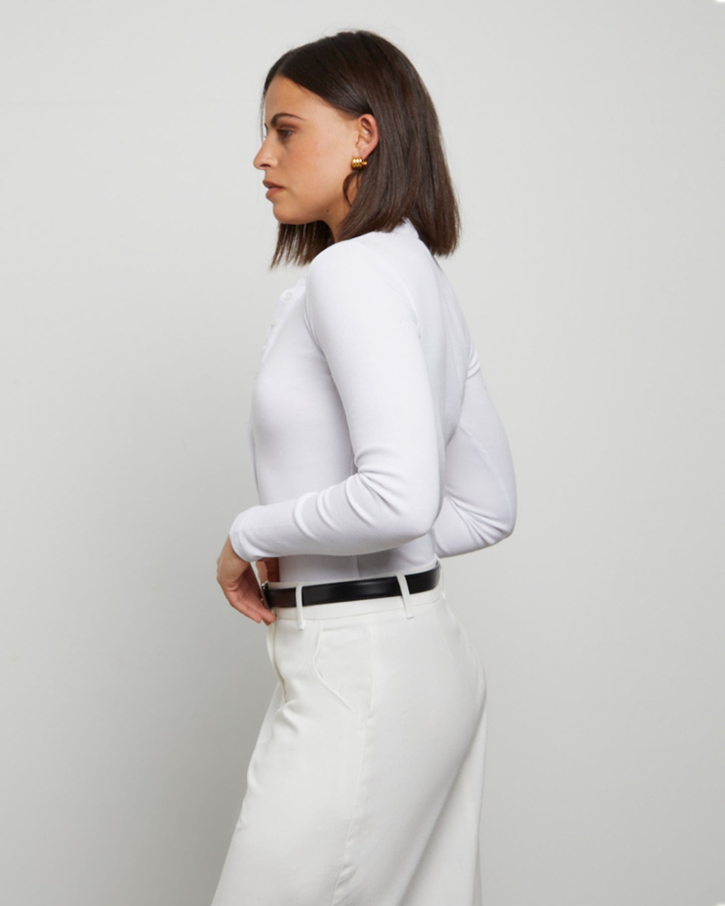 Button Front Bodysuit