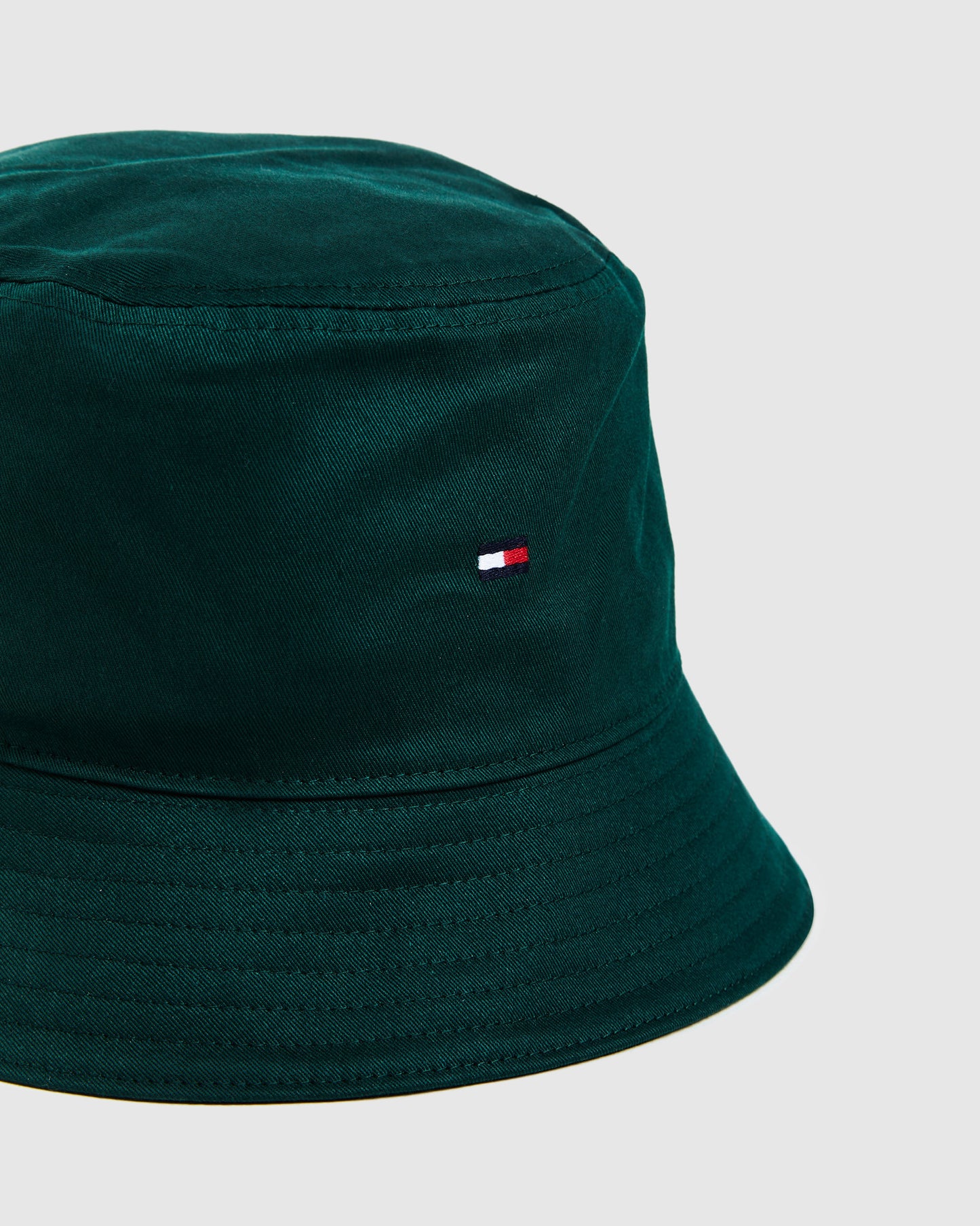 Essential Flag Bucket Hat Hunter Green