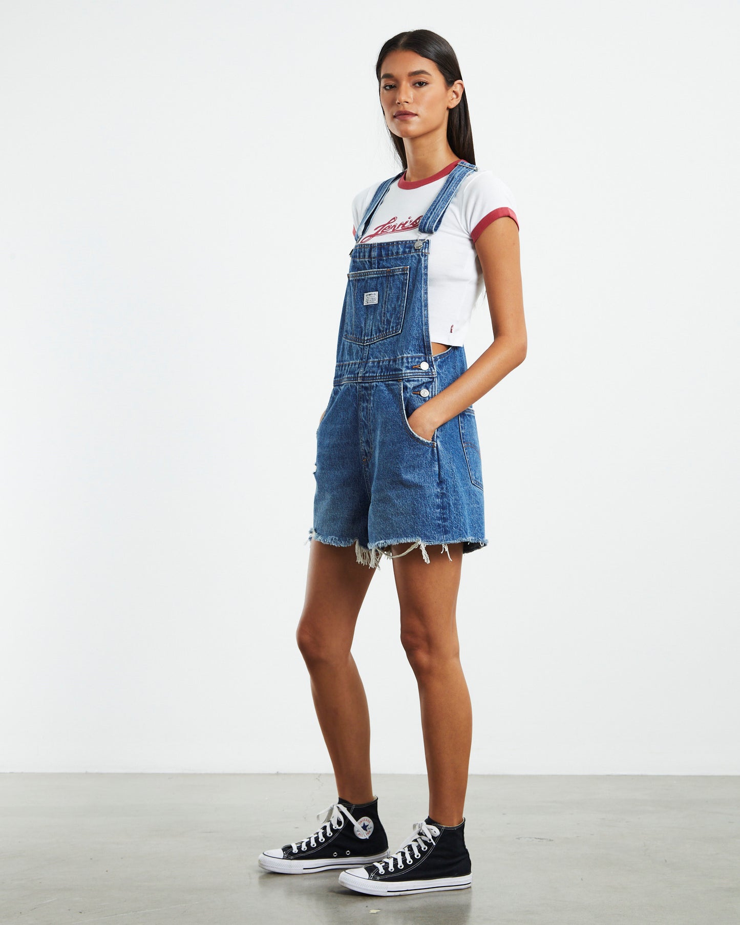 Vintage Shortsall Denim Overalls Meadow Games