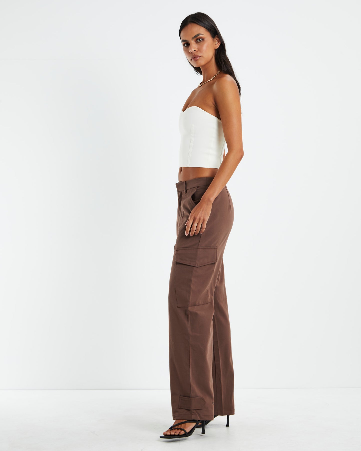 Faye Compact Knit Corset Butter