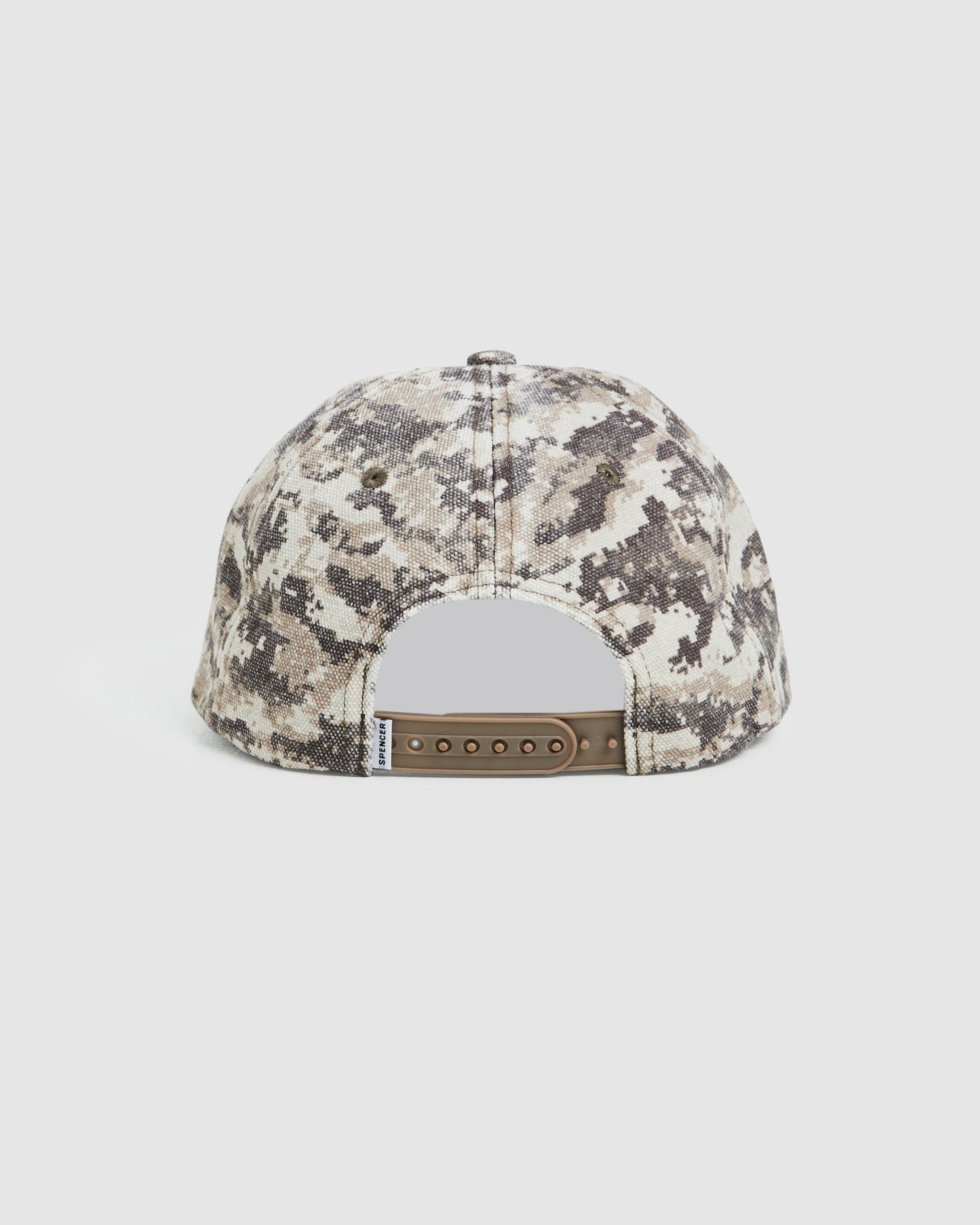 Burnside Digi Cama Canvas Cap Brown