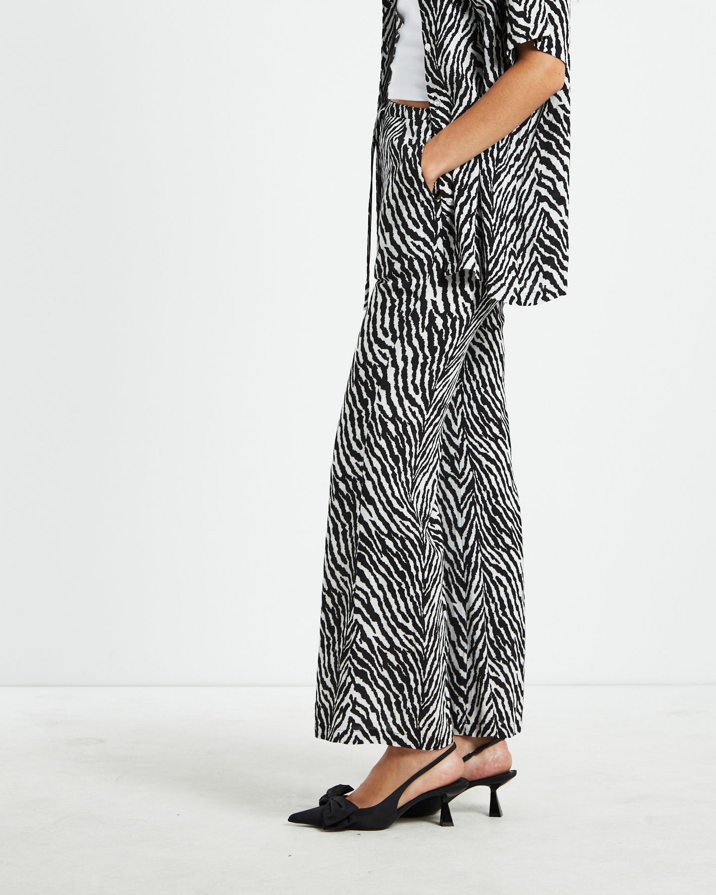 Lola Pants Zebra Black