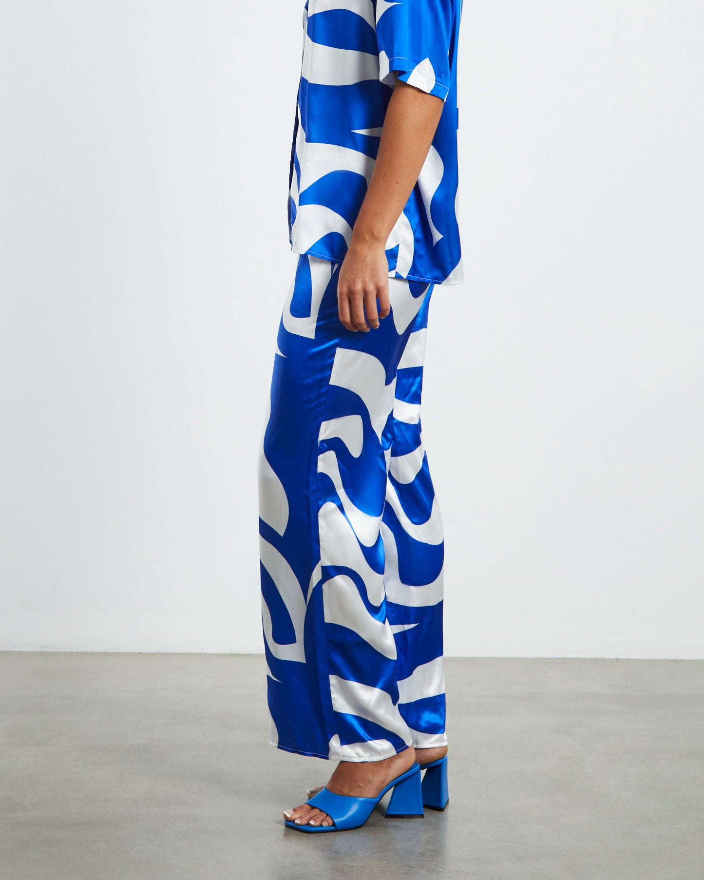 Indi Pants Blue Swirl